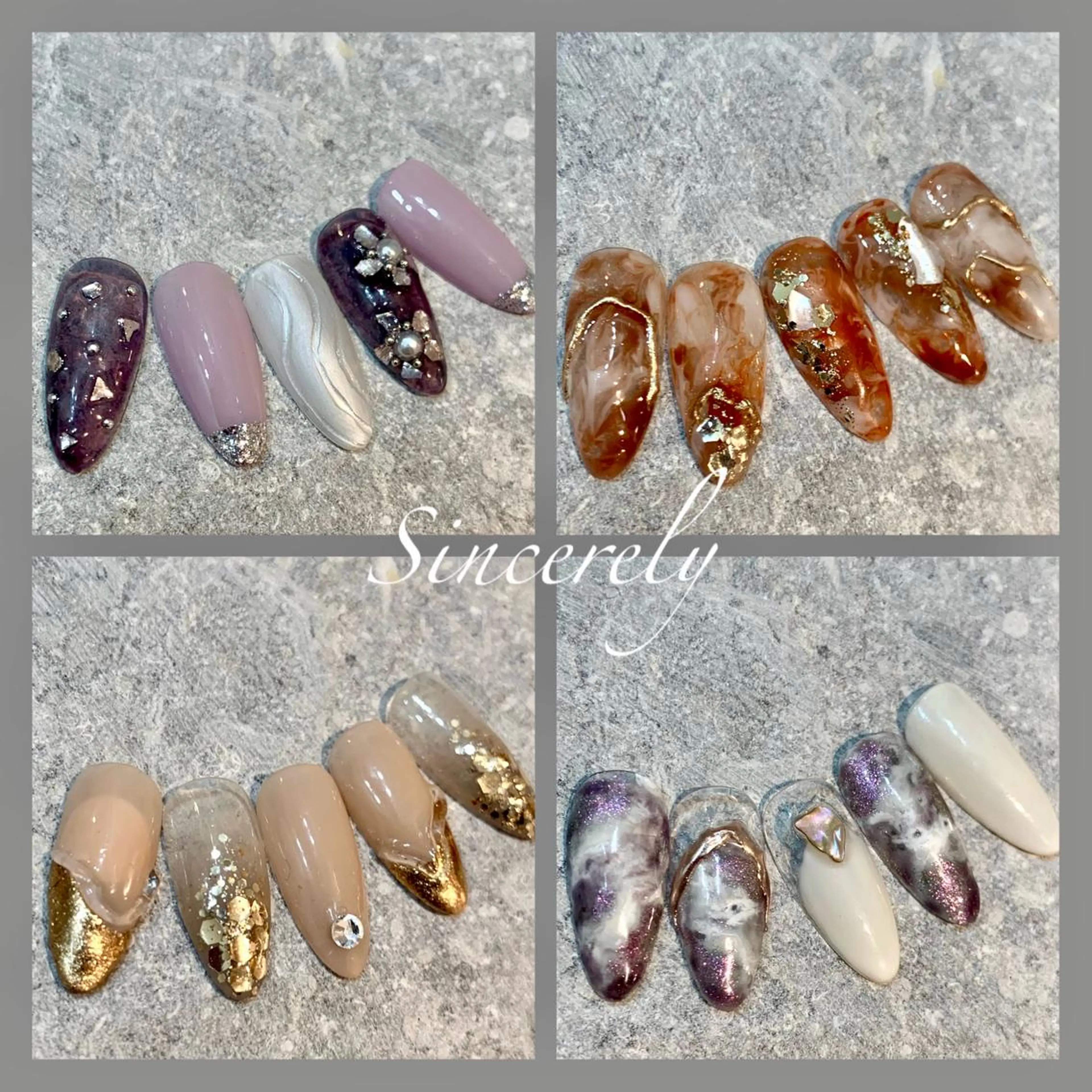 ネイル Sincerely ☺︎のネイルデザイン