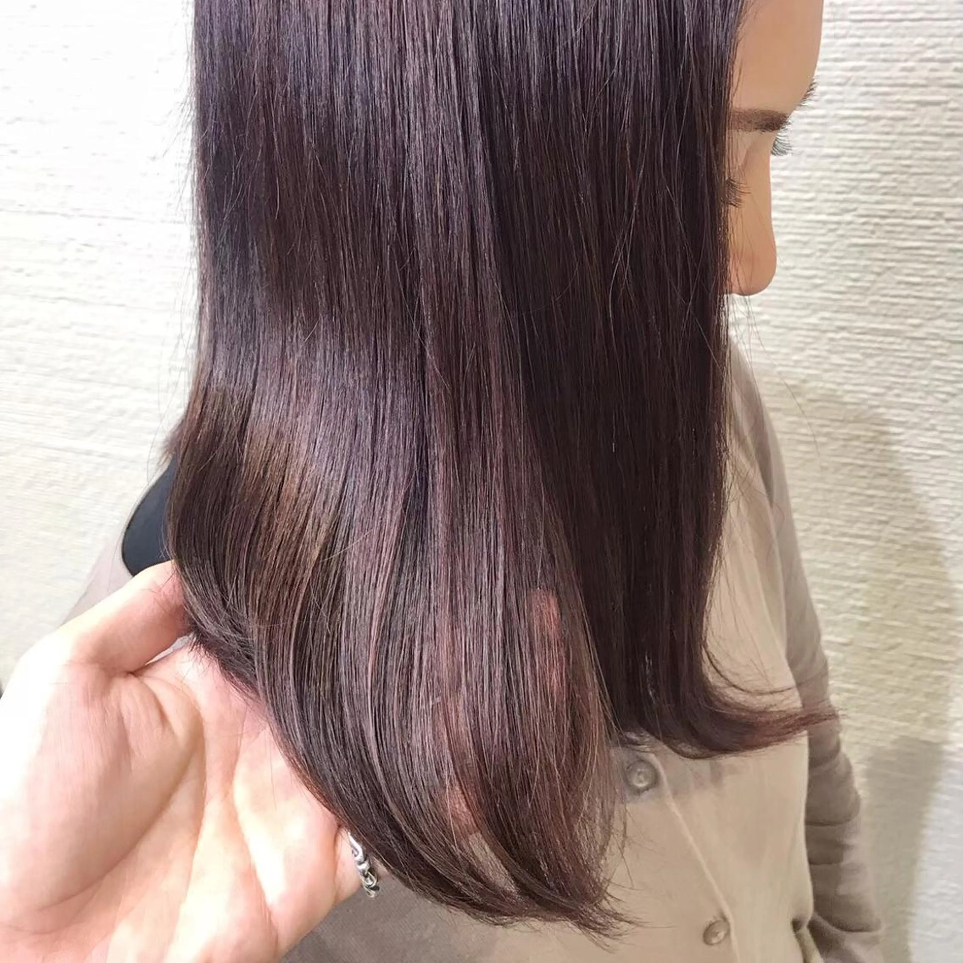 🌃オイルグロスカラー＋トリートメント🌃 🔥ダメージレス革命🔥✨髪質改善中の方は絶対こちら！✨の写真