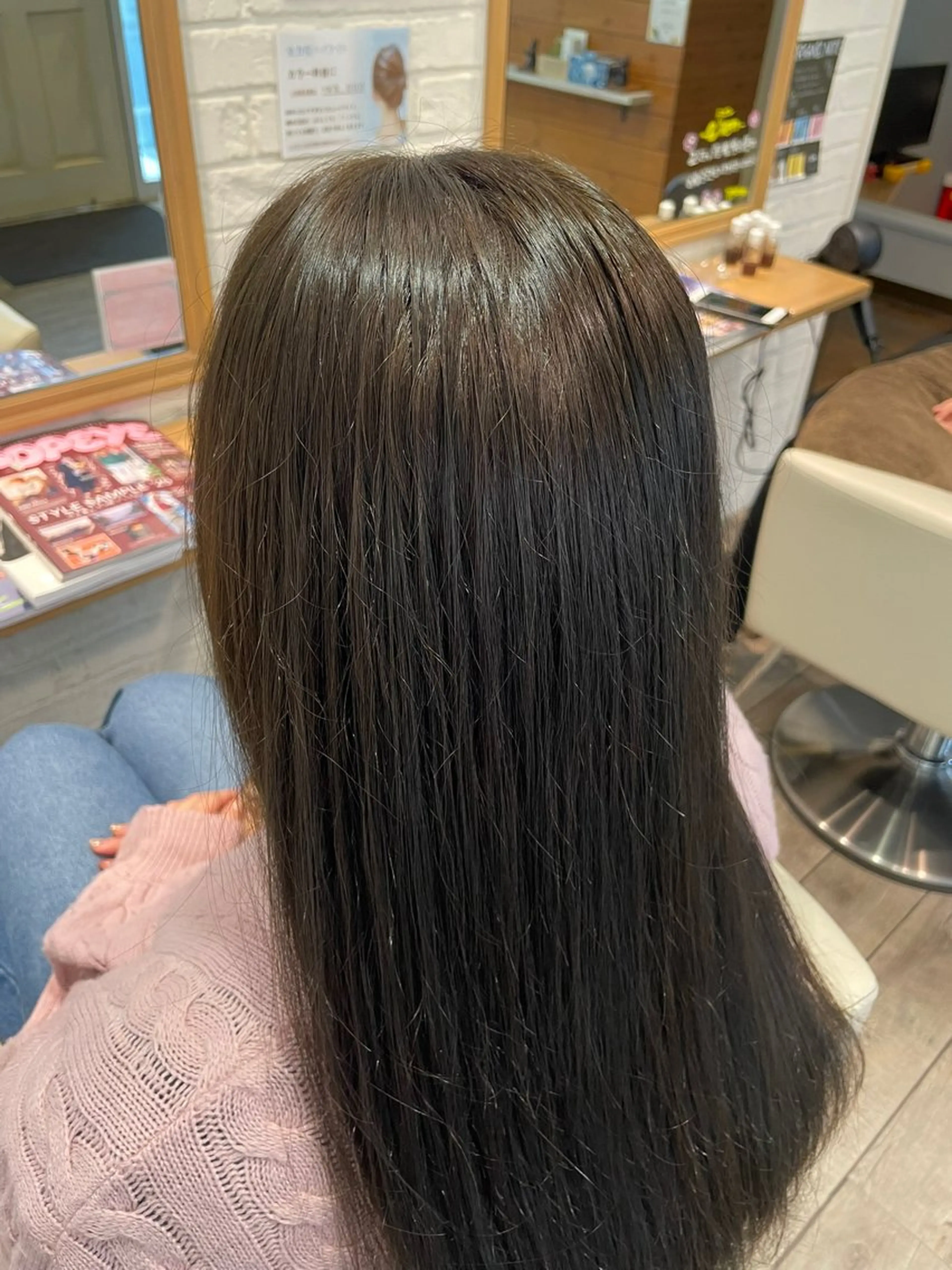 ロング カラー ヘアカラー トリートメント 🦋きょういち 🦋のヘアスタイル