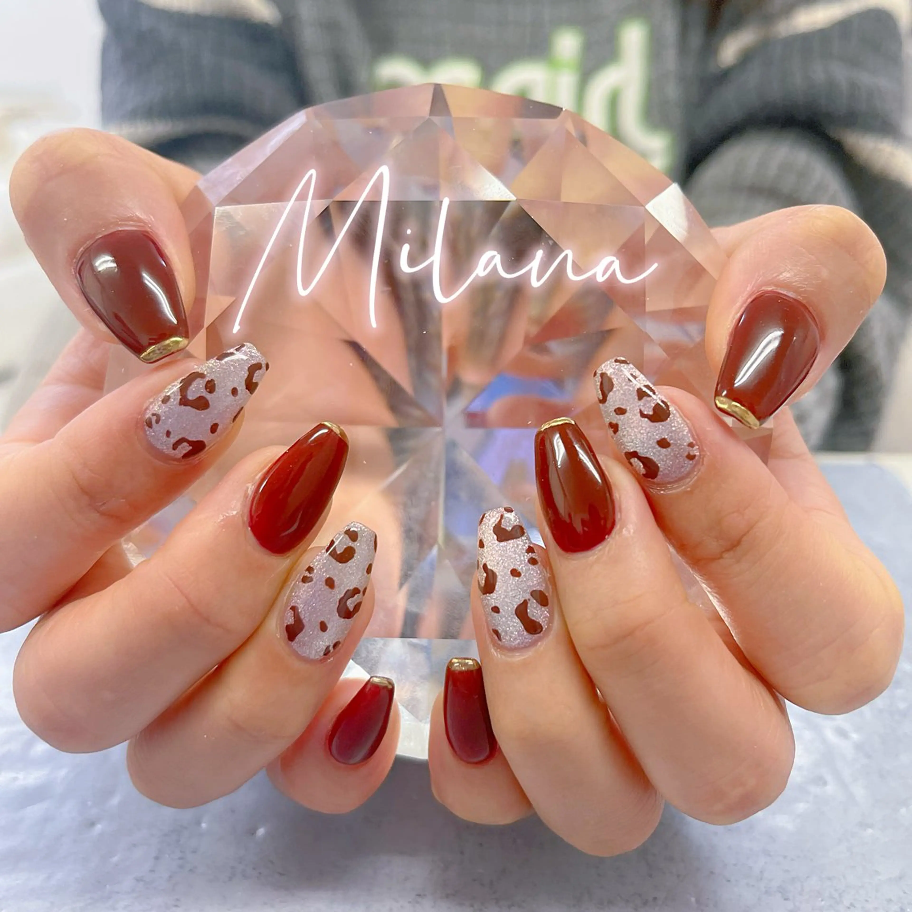 ネイル ハンドネイル Milana 西里のネイルデザイン