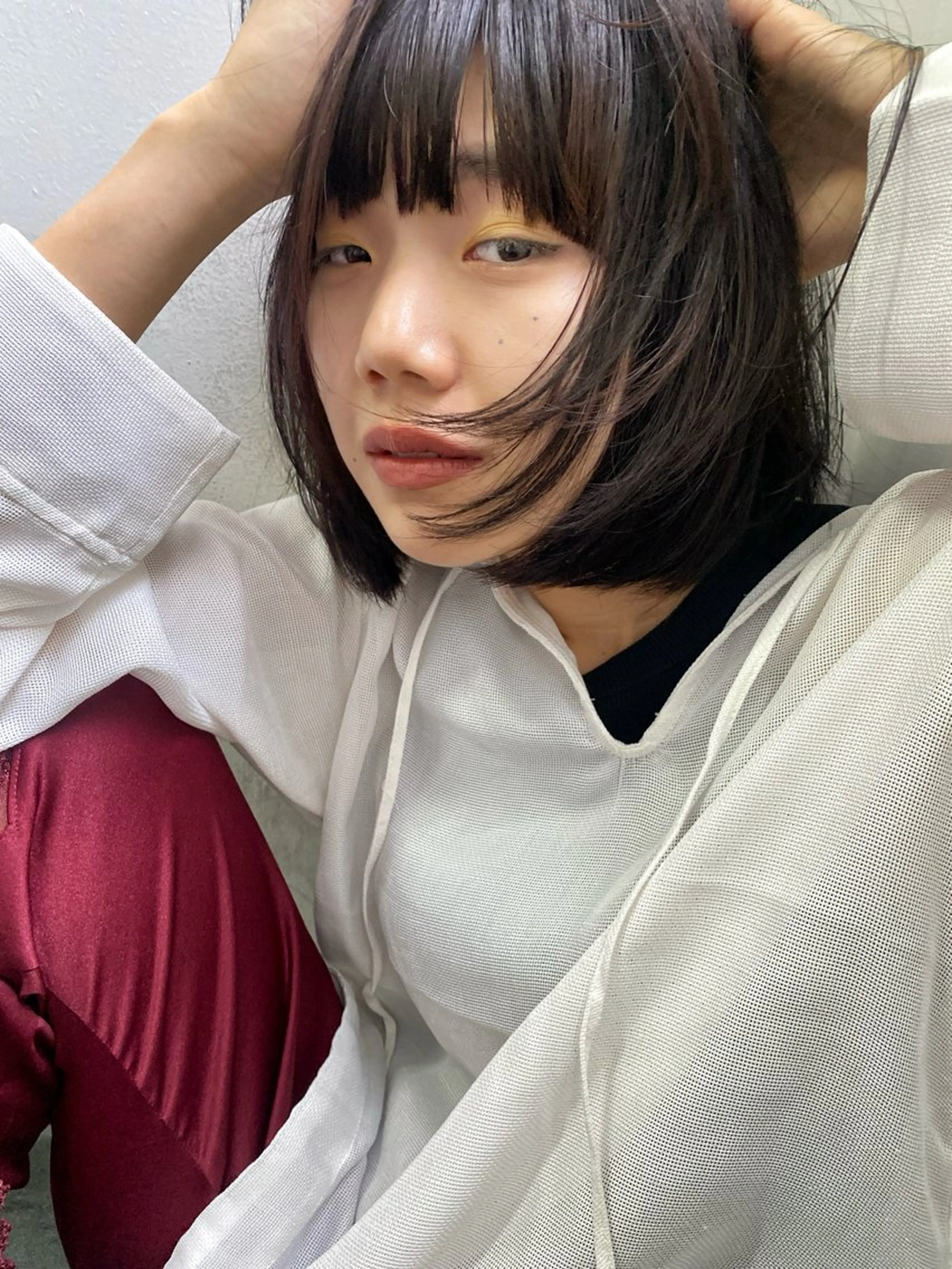 ショート 大山 茶子のヘアスタイル