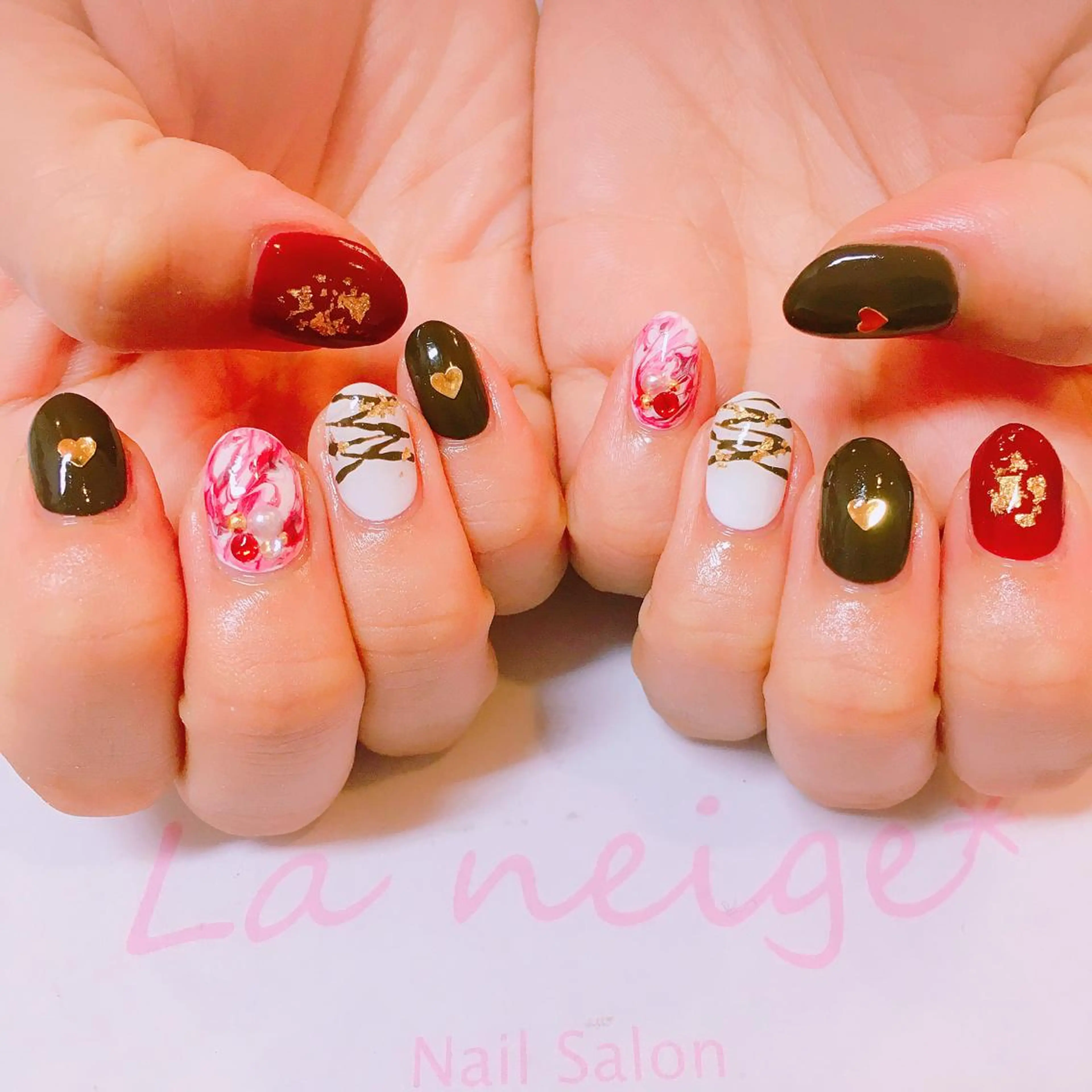 ネイル La neige* yuki 🐩🌙のネイルデザイン