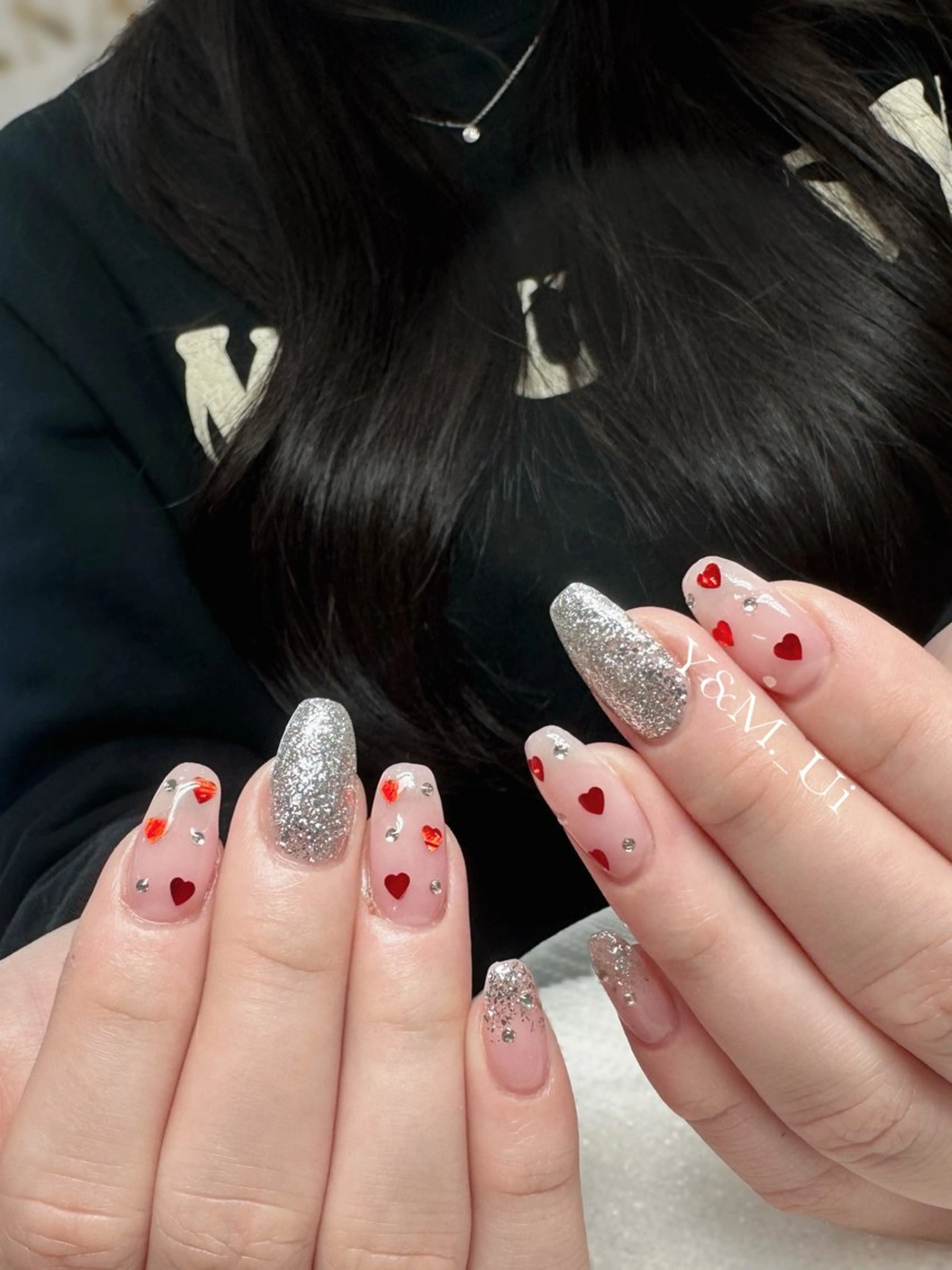 ネイル ハンドネイル ハンドケア Ui_Amor (パラジェル)のネイルデザイン