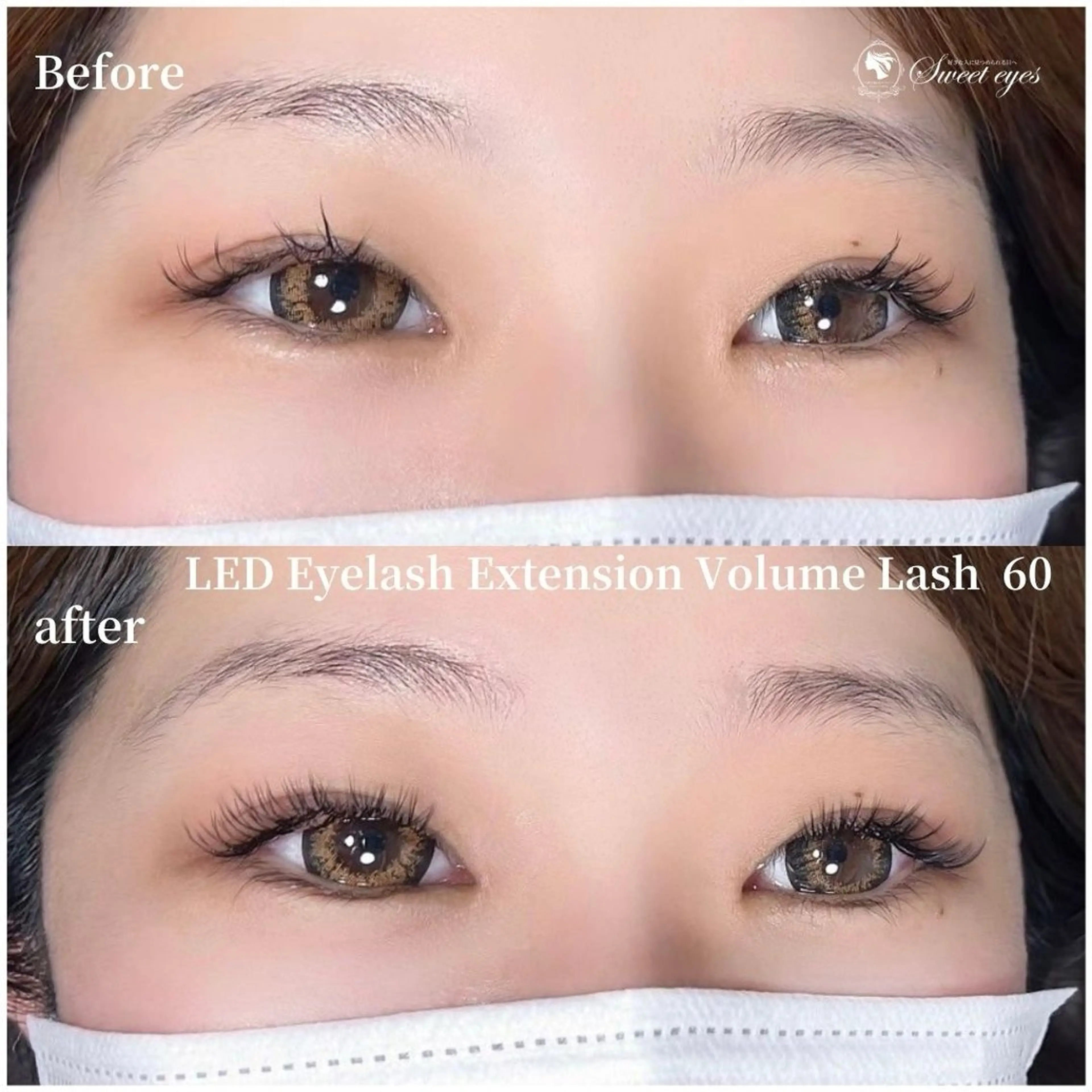 マツエク・マツパ ボリュームラッシュ マツエク Sweeteyes 金山店のマツエク・マツパデザイン