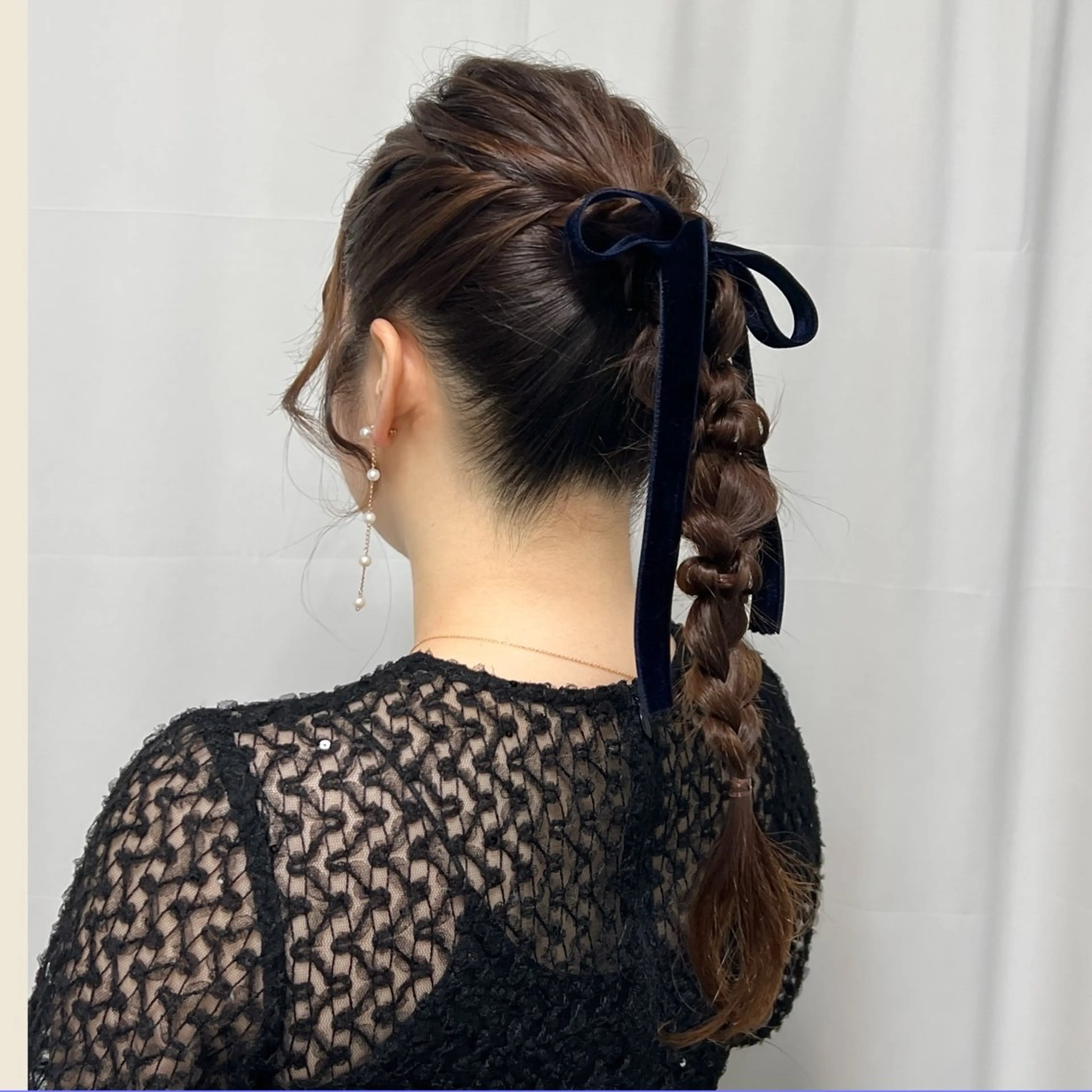 ヘアアレンジ ポニーテール ヘアセット CHATEAU TERRACE所属・リクエスト受付中🪞 CHATEAUのヘアスタイル