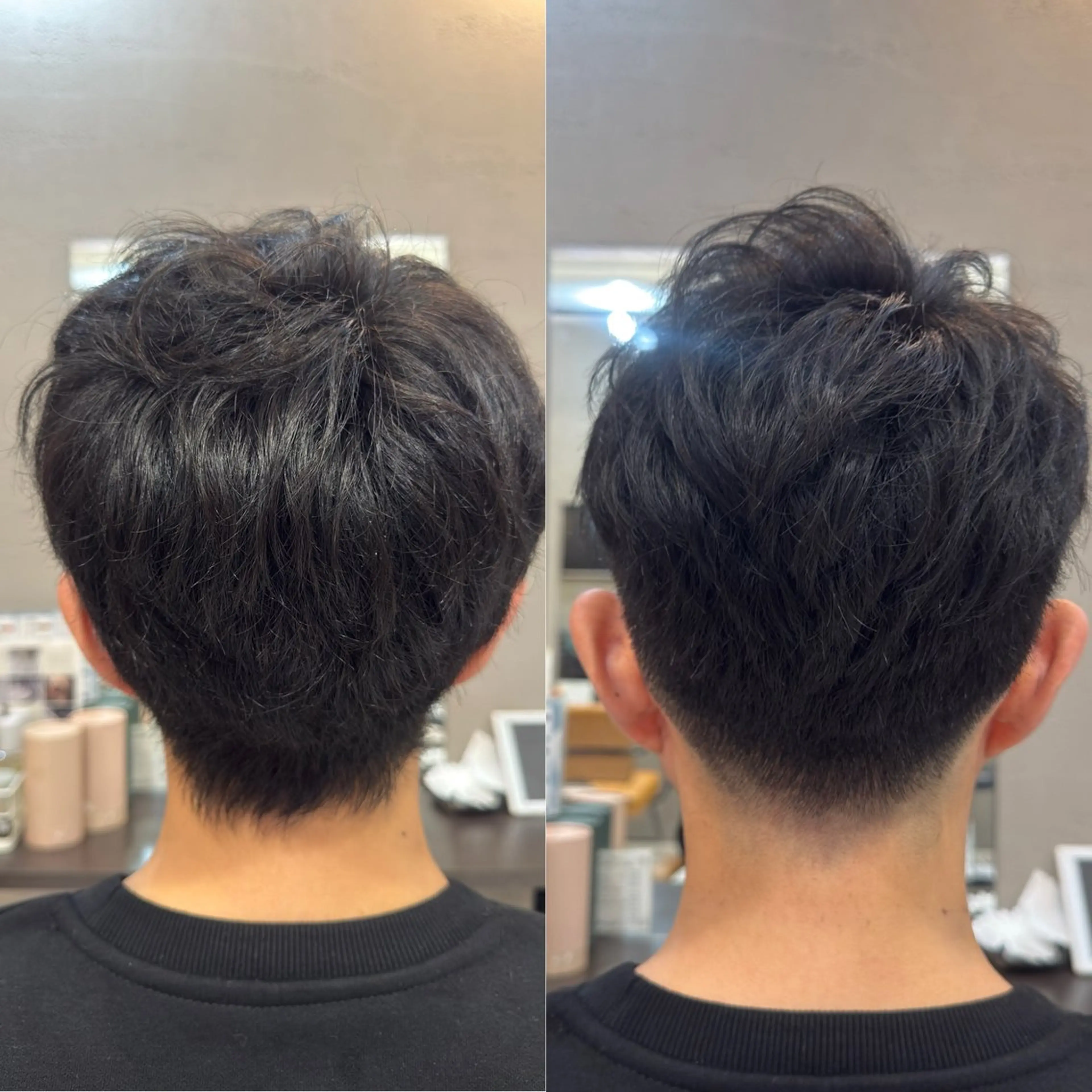 メンズ 刈り上げ 頭から整える美容師 松田のヘアスタイル