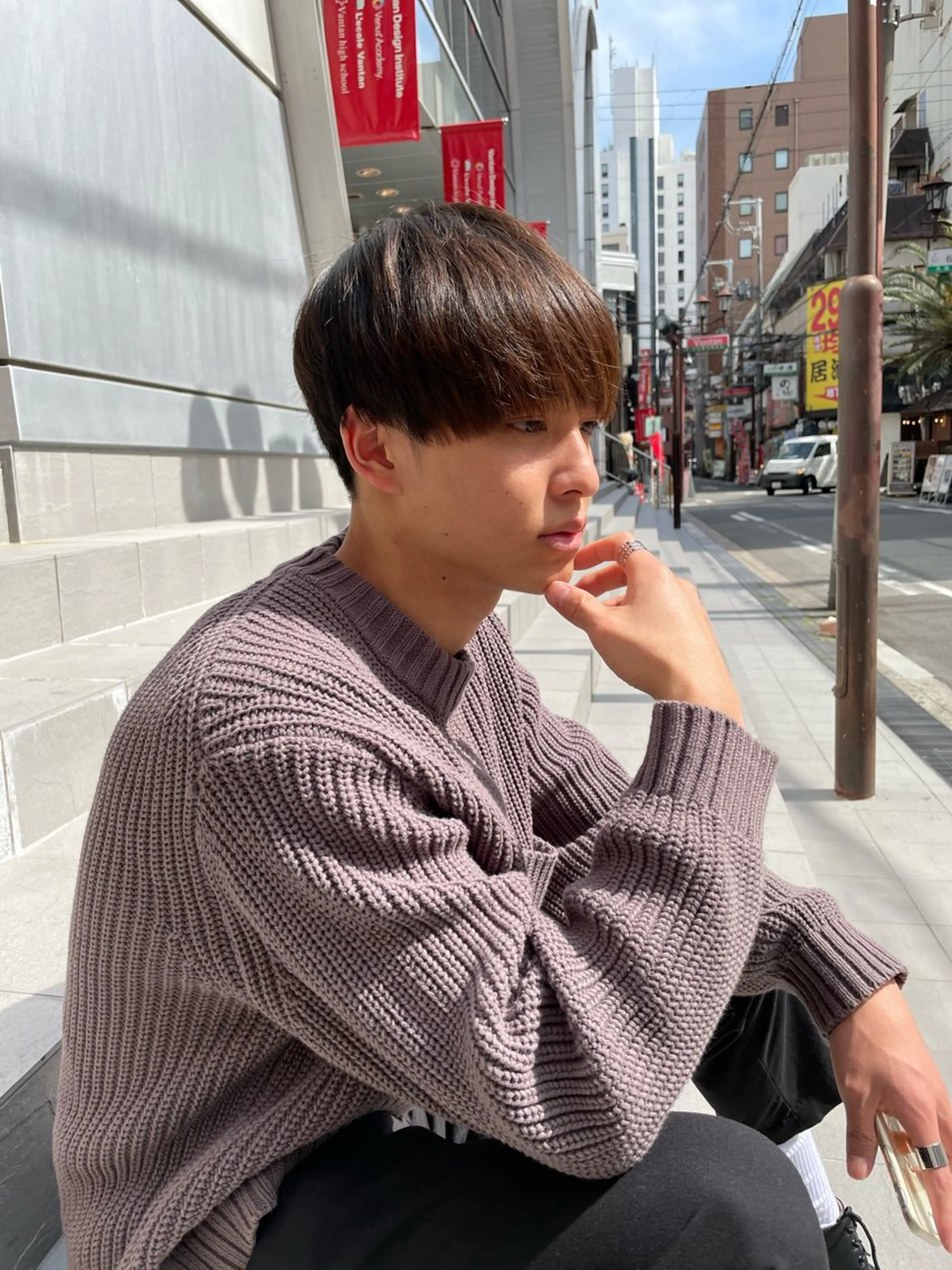 メンズ メンズフィール東梅田店所属・メンズ特化✨️ 右田 聖妃のヘアスタイル