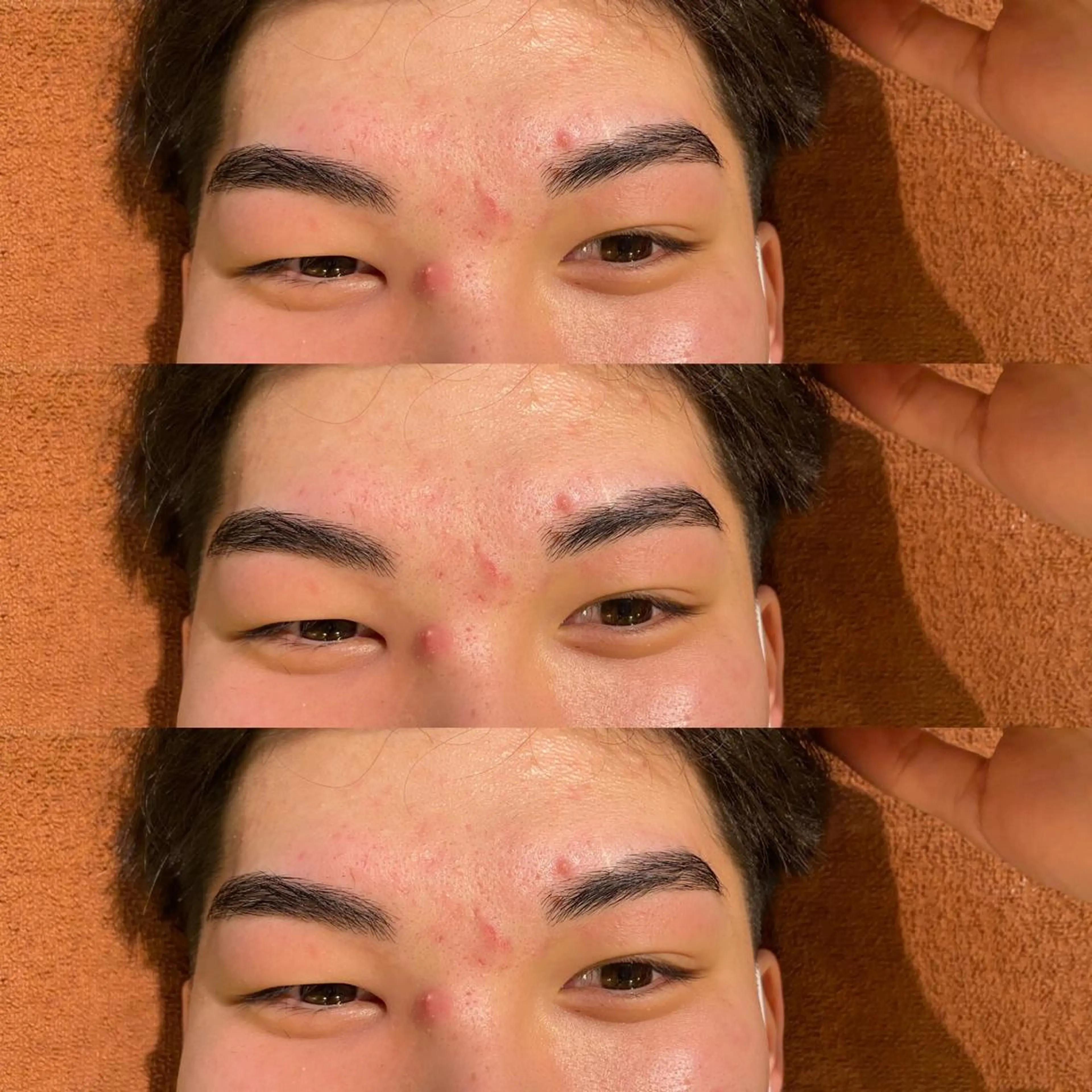 アイブロウ メンズアイブロウ メンズパーマ眉毛 特化アユム🔥のヘアスタイル