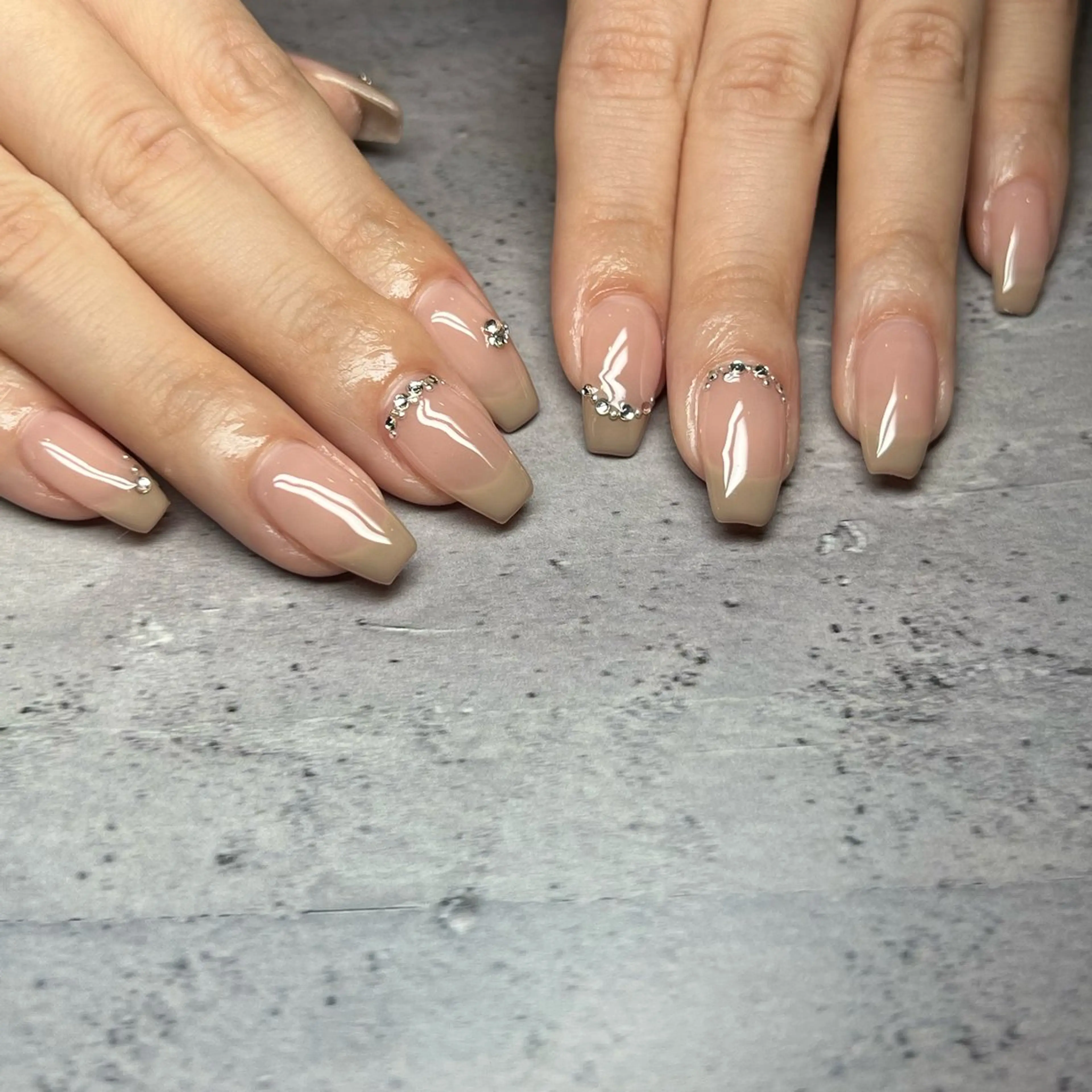 ネイル フレンチネイル ハンドネイル 𝐫𝐚𝐢 𝐧𝐚𝐢𝐥のネイルデザイン