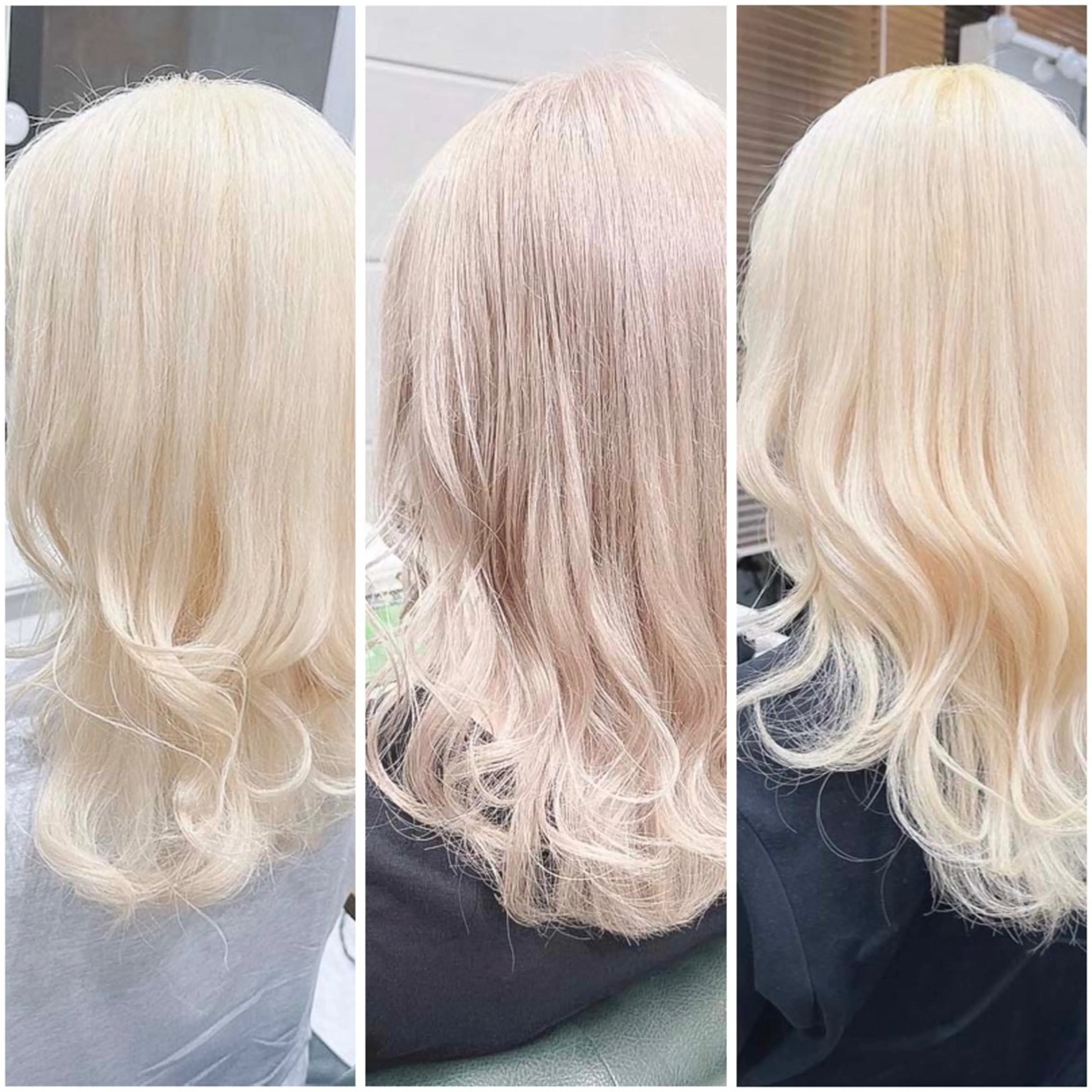 ロング カラー ブリーチ ブロンド デザインカラー ハイトーンカラー ヘアカラー トリートメント DAYS Men’sのヘアスタイル