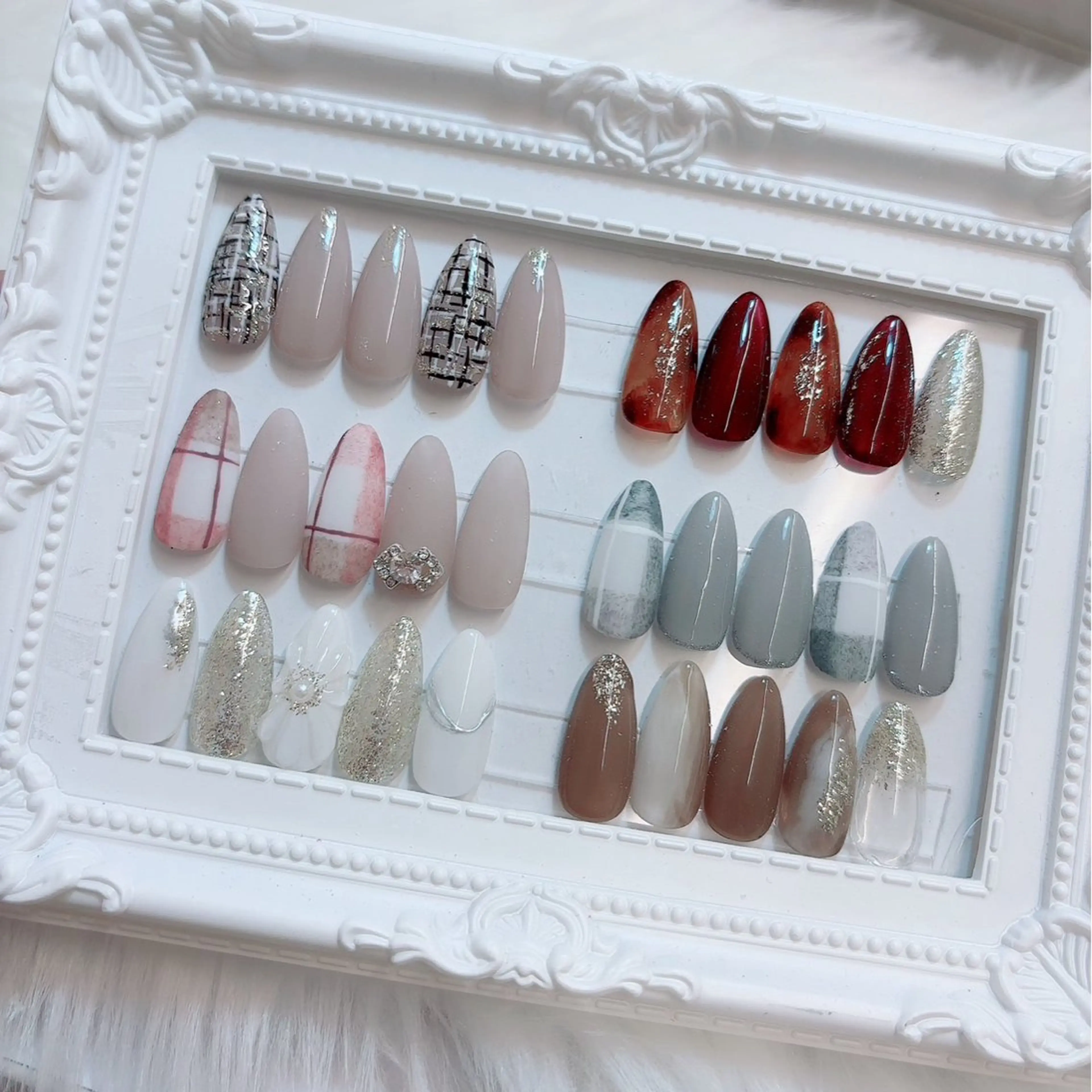 ネイル 定額ネイルLino 岡山表町のネイルデザイン