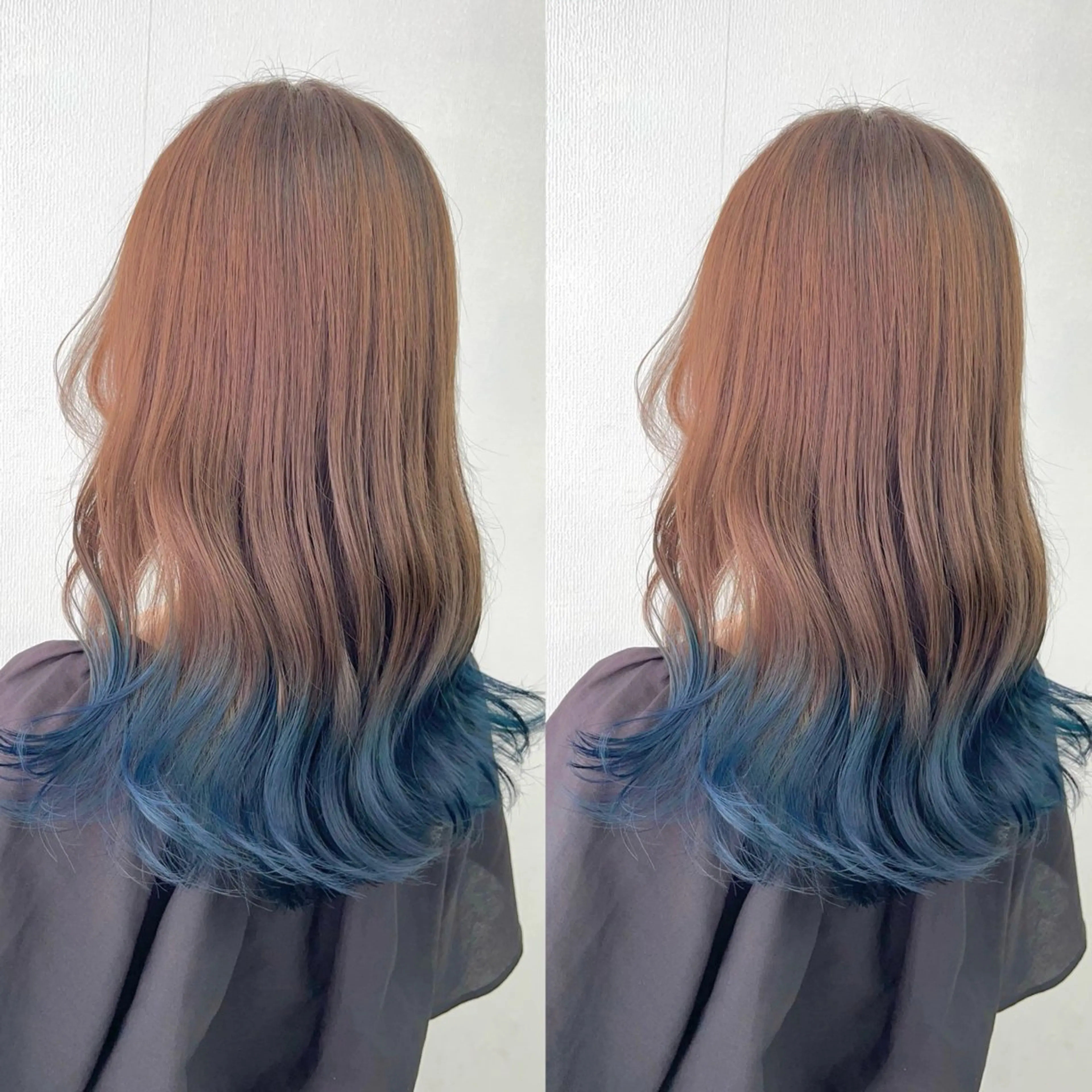 【伸びても気にならない】🎠グラデーションカラー（ケアブリーチ/カラー込み）➕1stepトリートメント🎠の写真