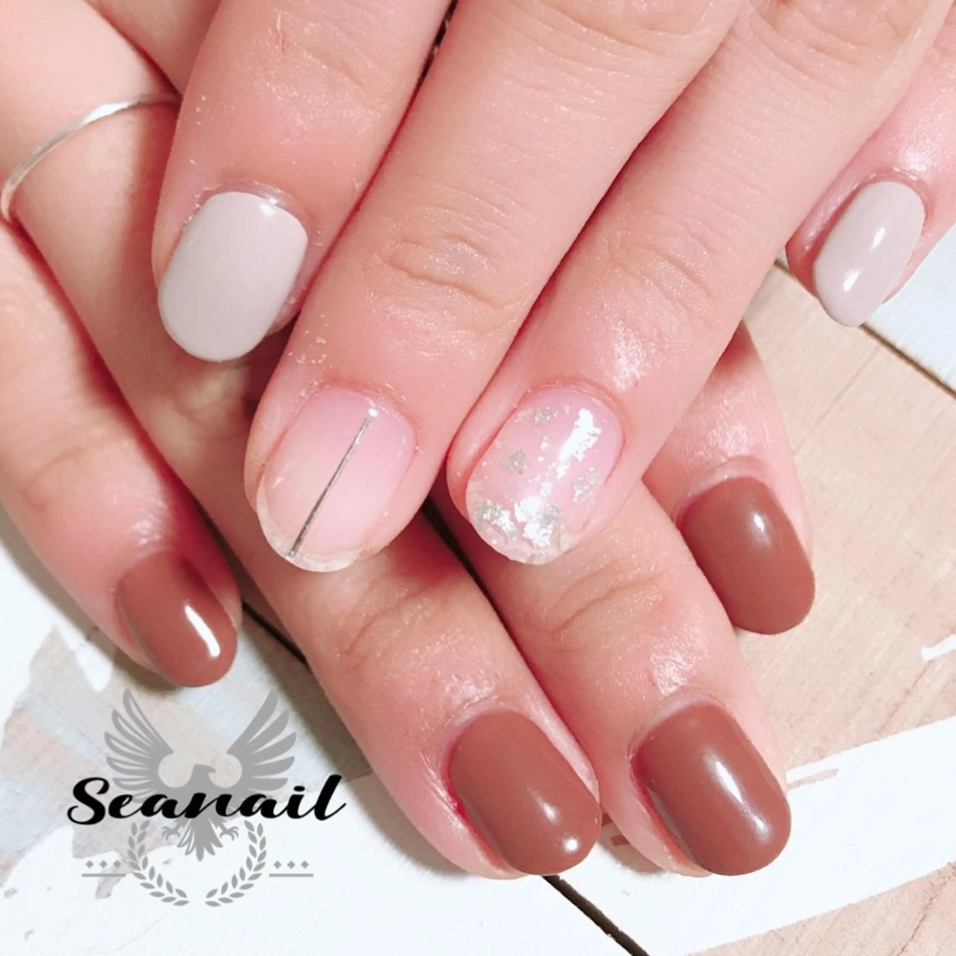 ネイル 小尾 栞のネイルデザイン