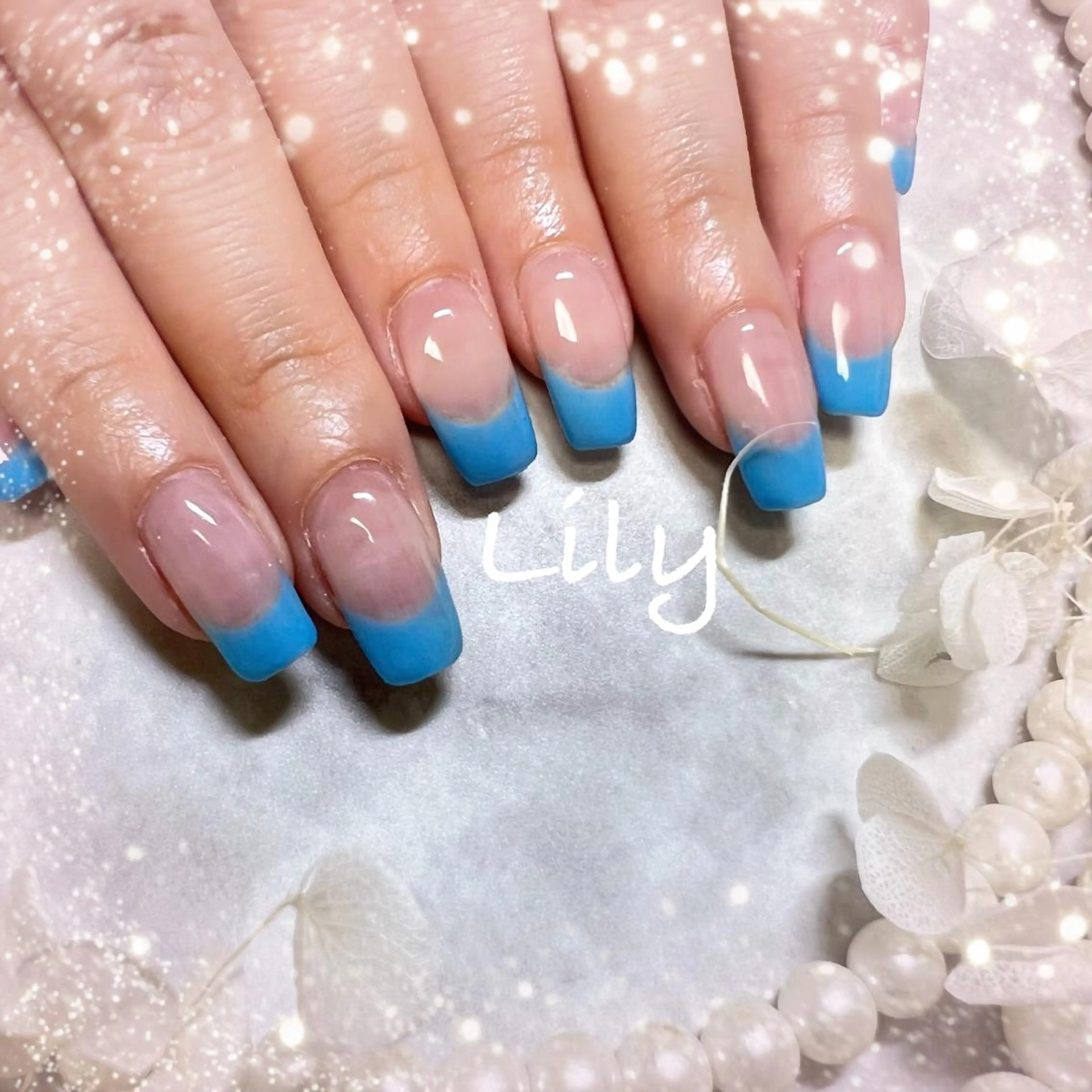 ネイル ハンドネイル Lily*nail 🌻Mii🌻のネイルデザイン