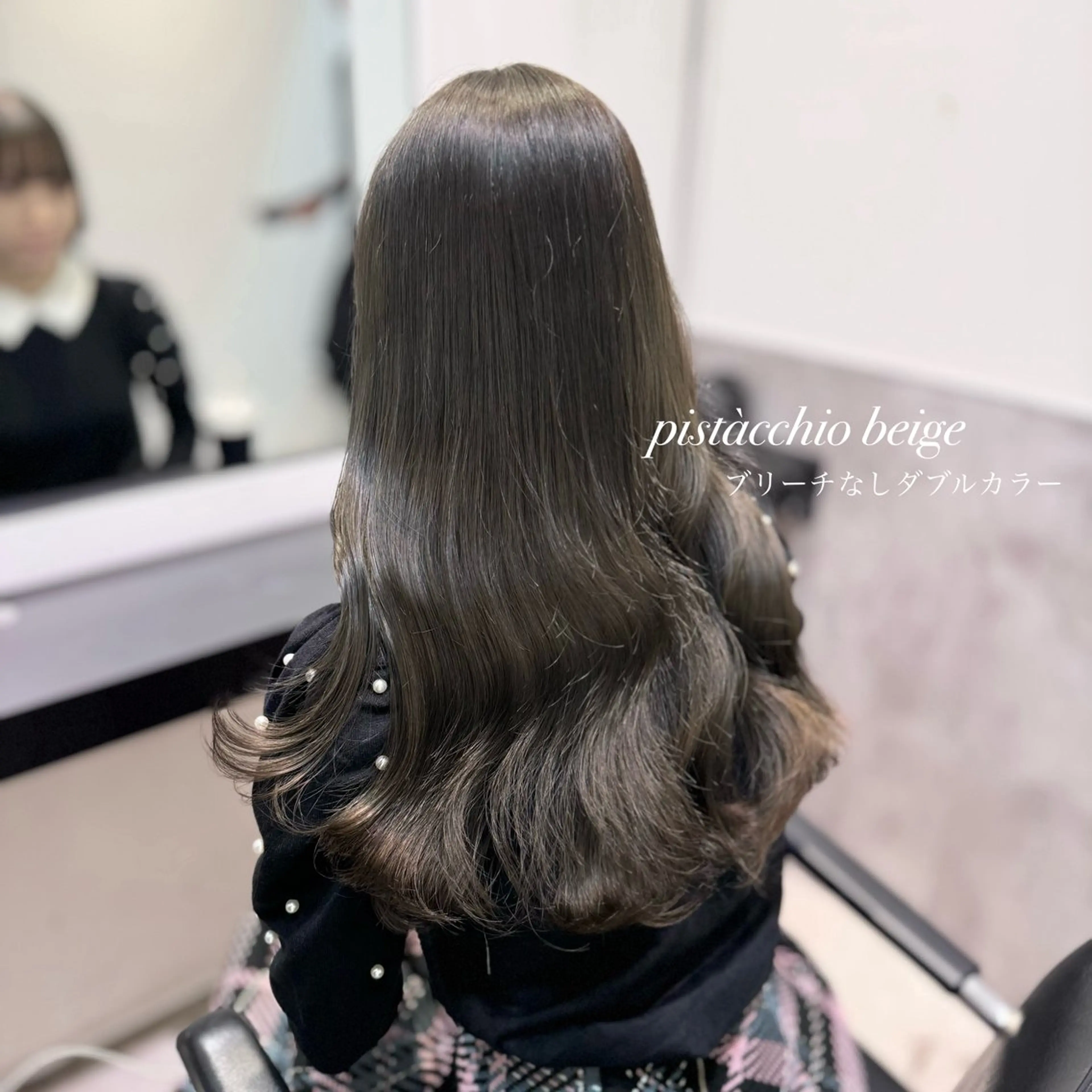 セミロング カラー ヘアアレンジ ヘアカラー トリートメント ヘッドスパ ヘアセット 完全💗マンツーマン marinのヘアスタイル