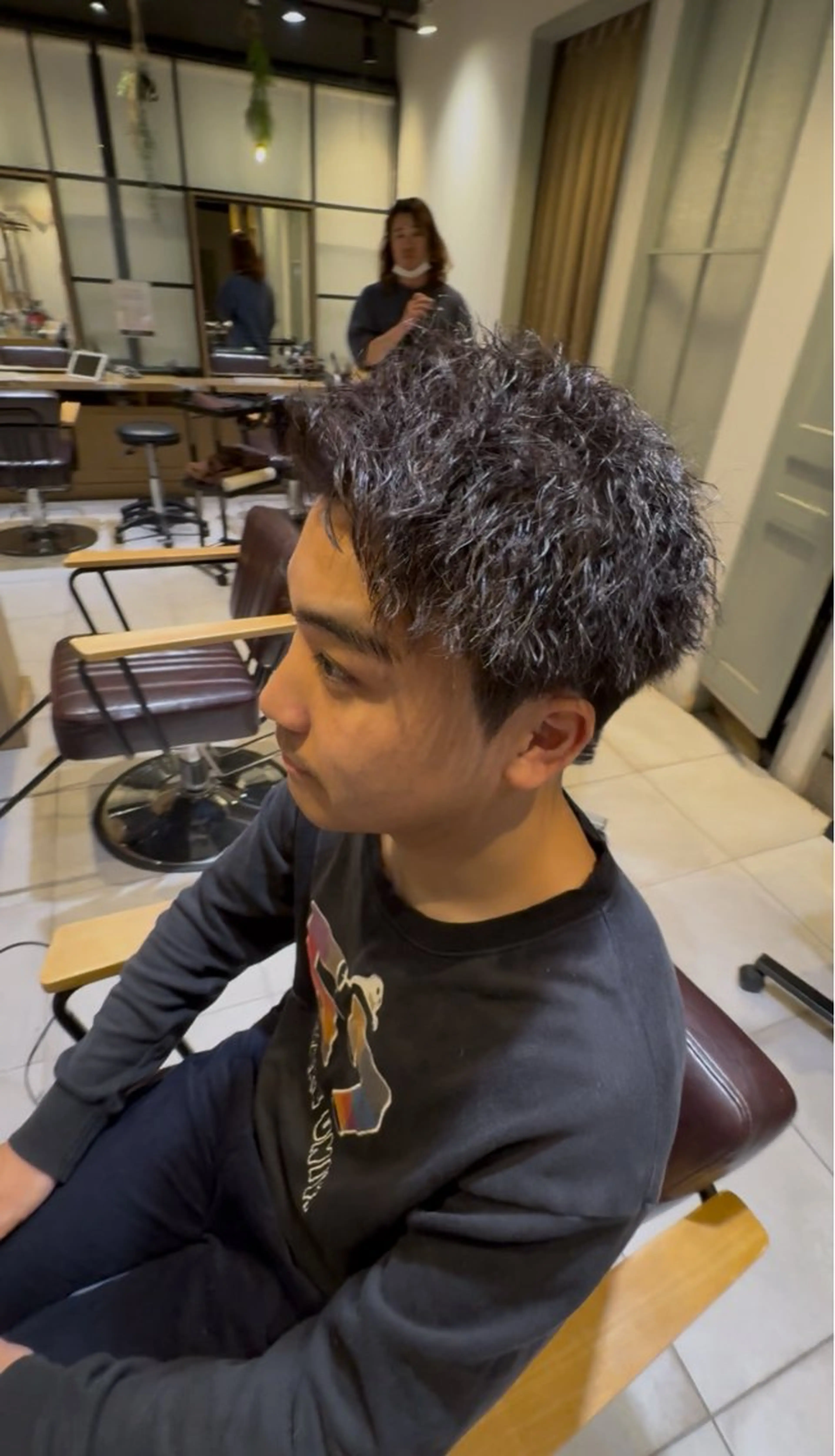 パーマ メンズ ✄﻿メンズ特化🫧 保坂一真のヘアスタイル