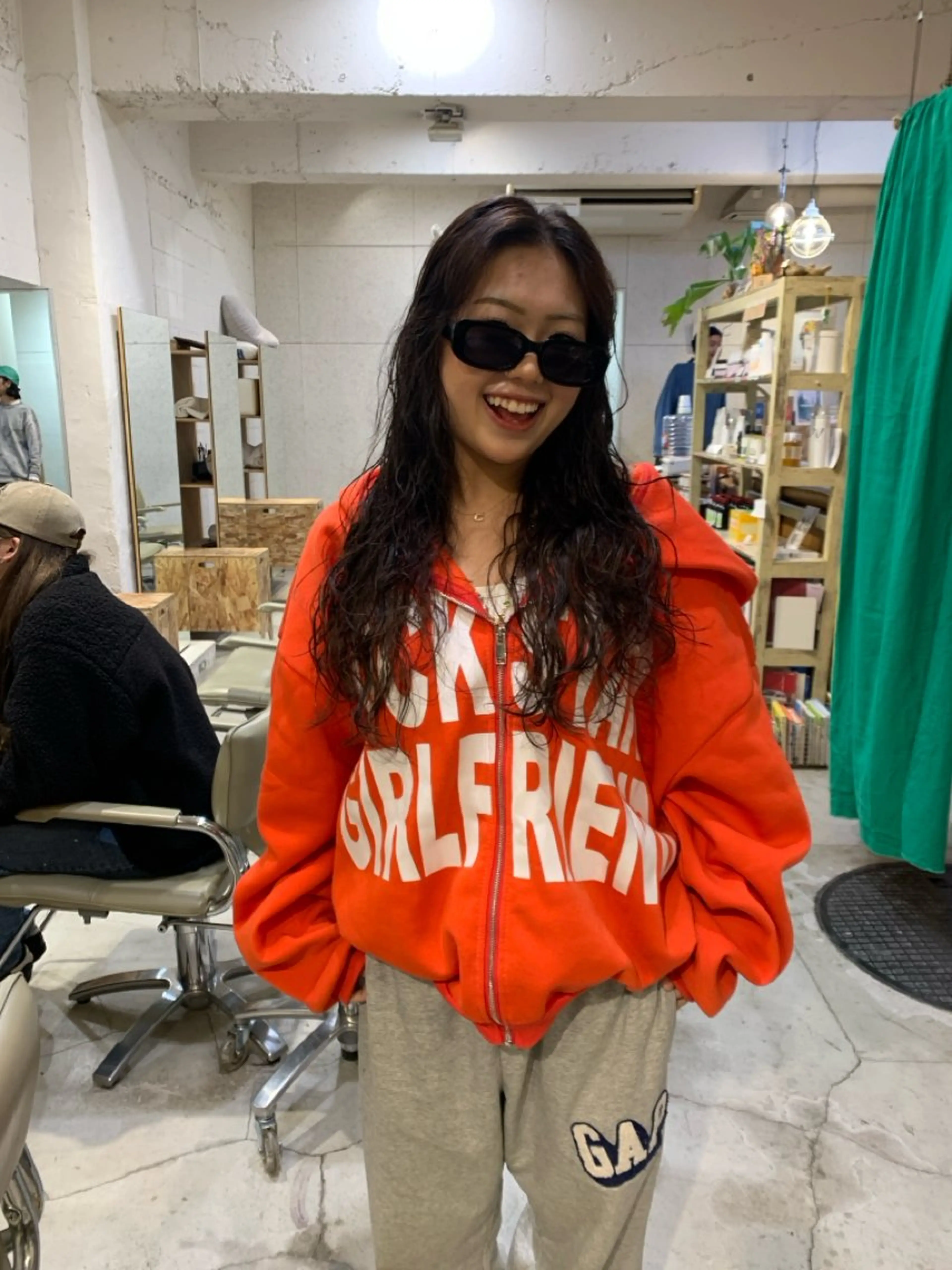 セミロング カラー パーマ セミロングパーマ ブリーチ 【takk】 ナカヤママサヨシのヘアスタイル