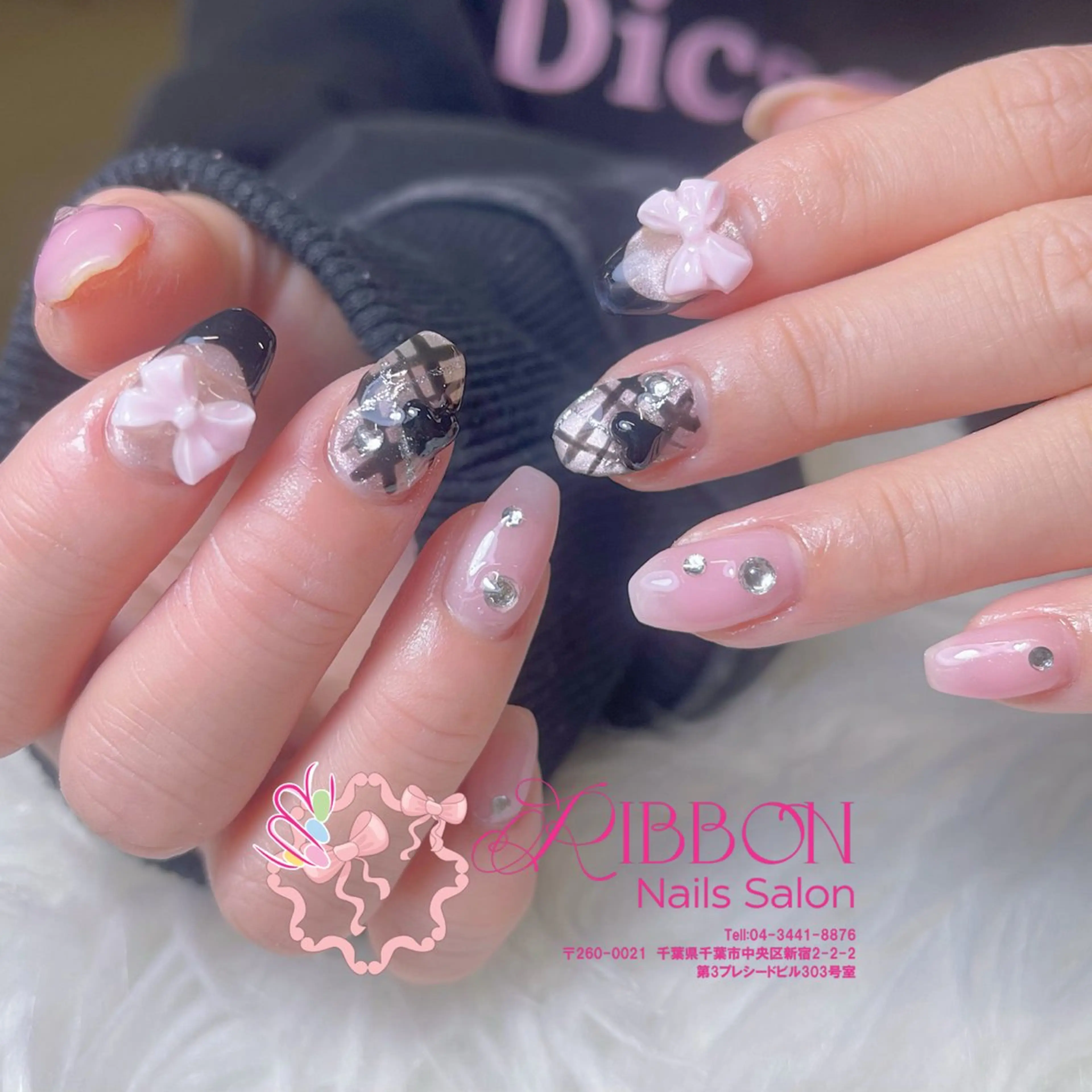 ネイル チークネイル フットネイル フレンチネイル グラデーション 韓国ネイル ハンドネイル Ribbonnail salonのネイルデザイン