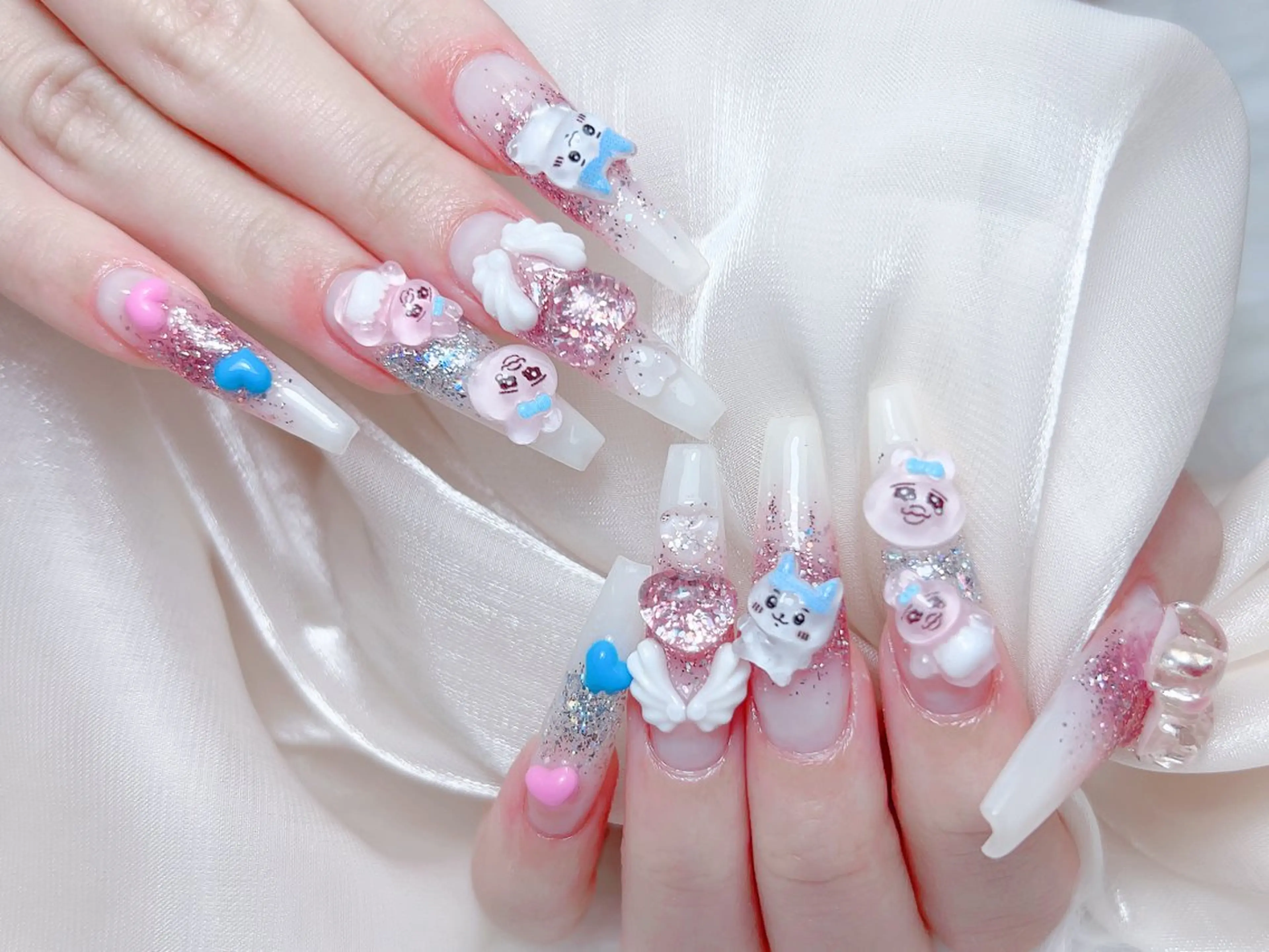 ネイル M🌷nail 長さだし専門店のネイルデザイン