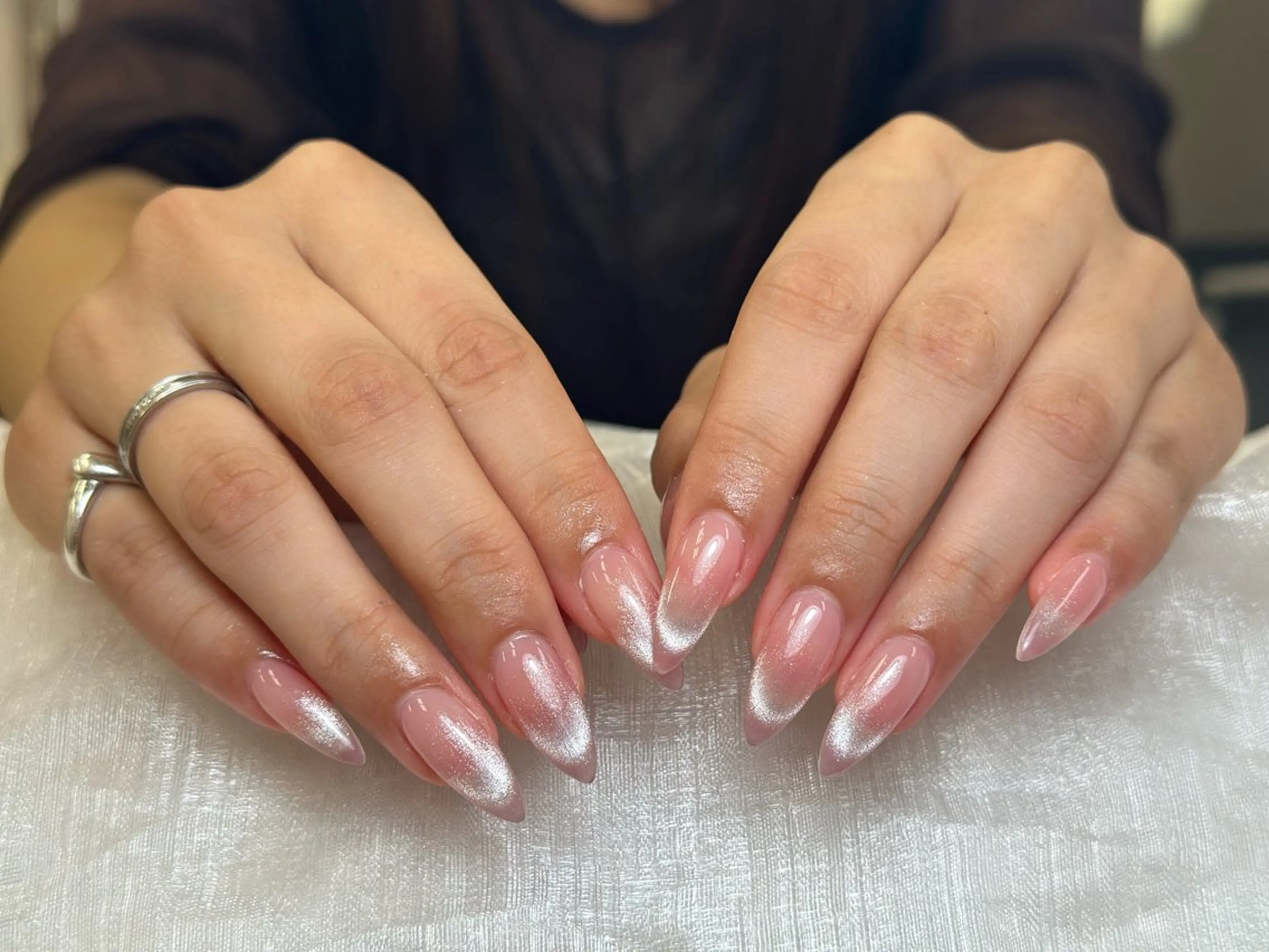 ネイル アートネイル ジェルネイル マグネットネイル ハンドネイル JennNail_ マオのネイルデザイン