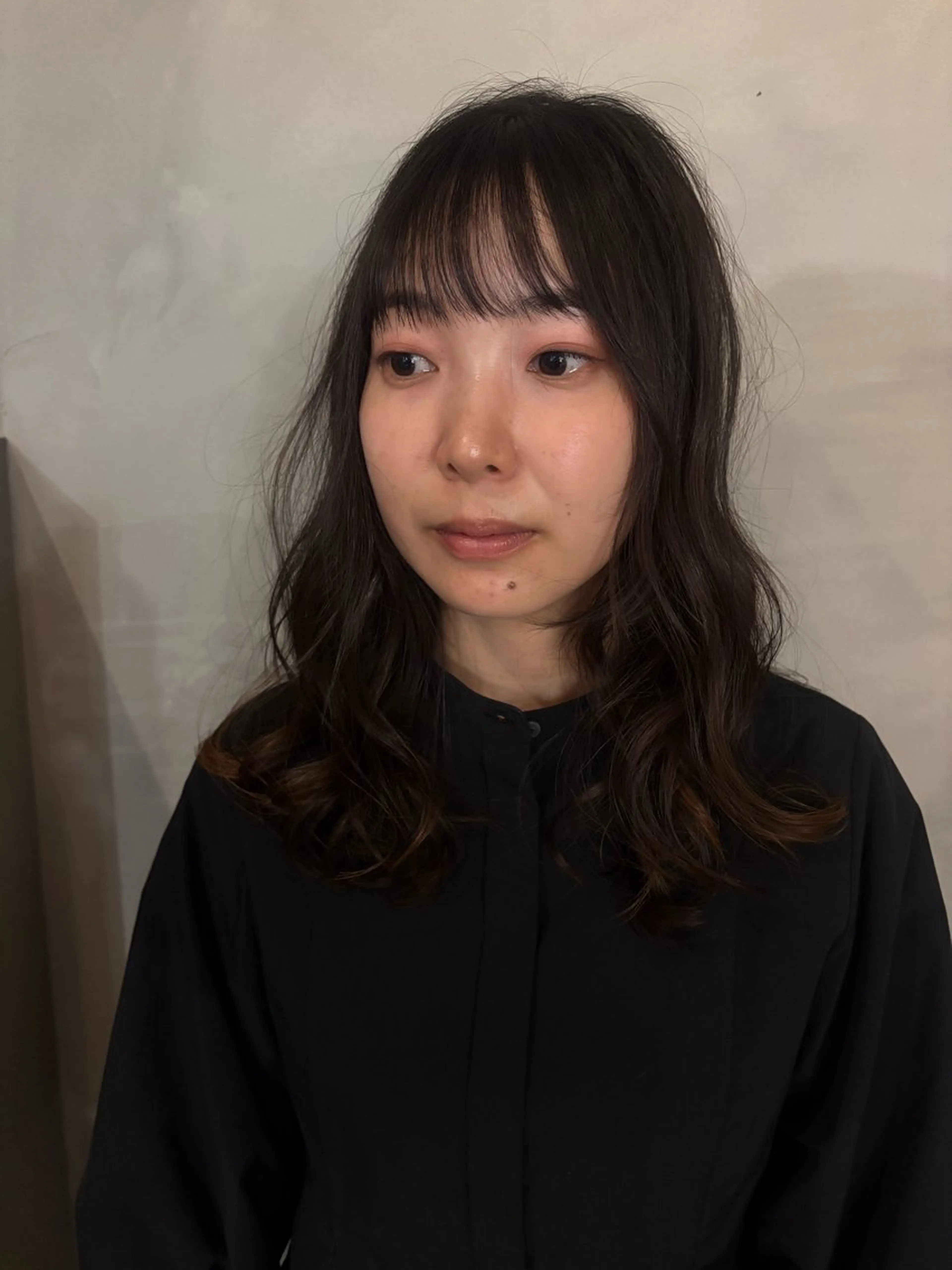 セミロング 抜け感レイヤーカット 🐄Hanakaのヘアスタイル