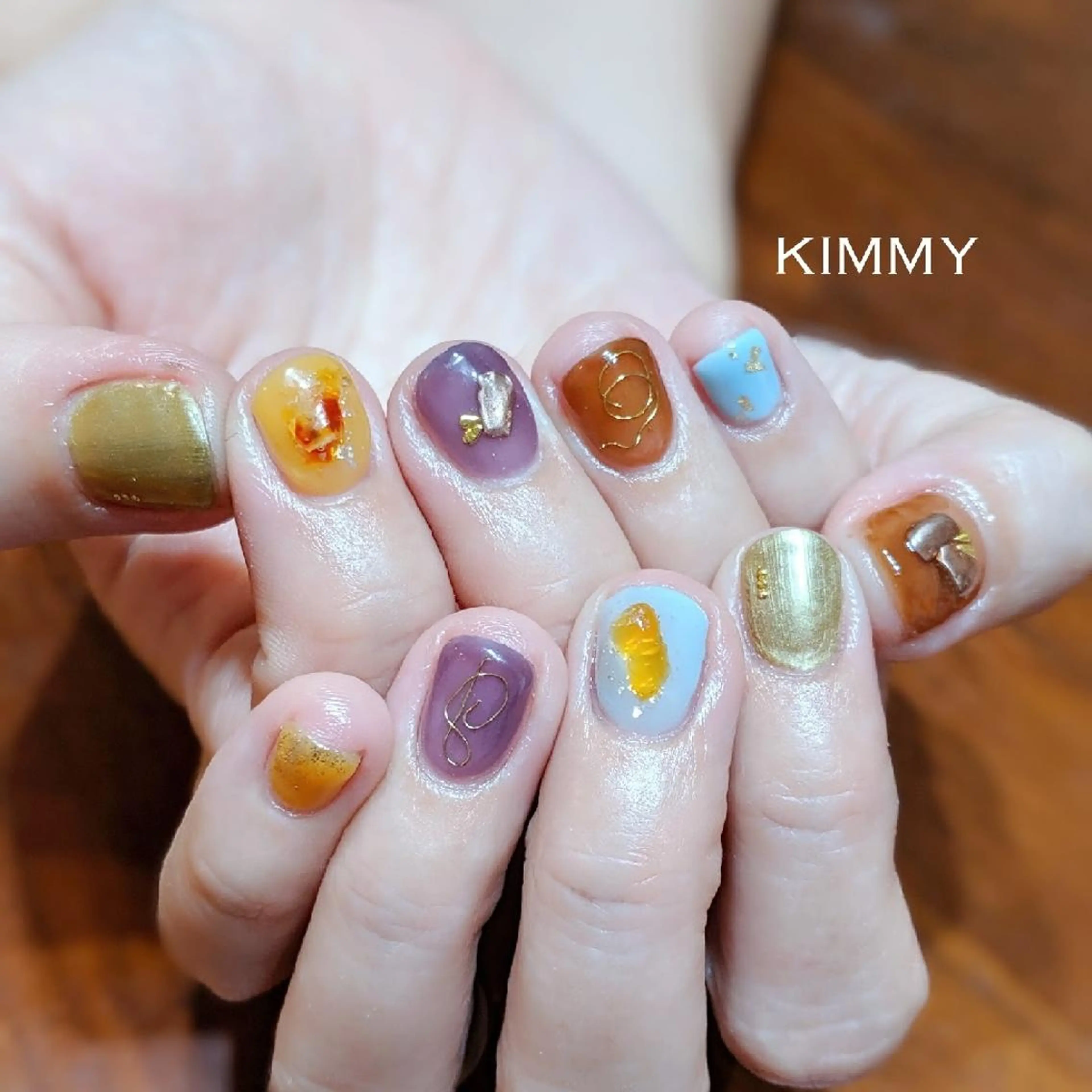 ネイル ハンドネイル kimmy nailsのネイルデザイン