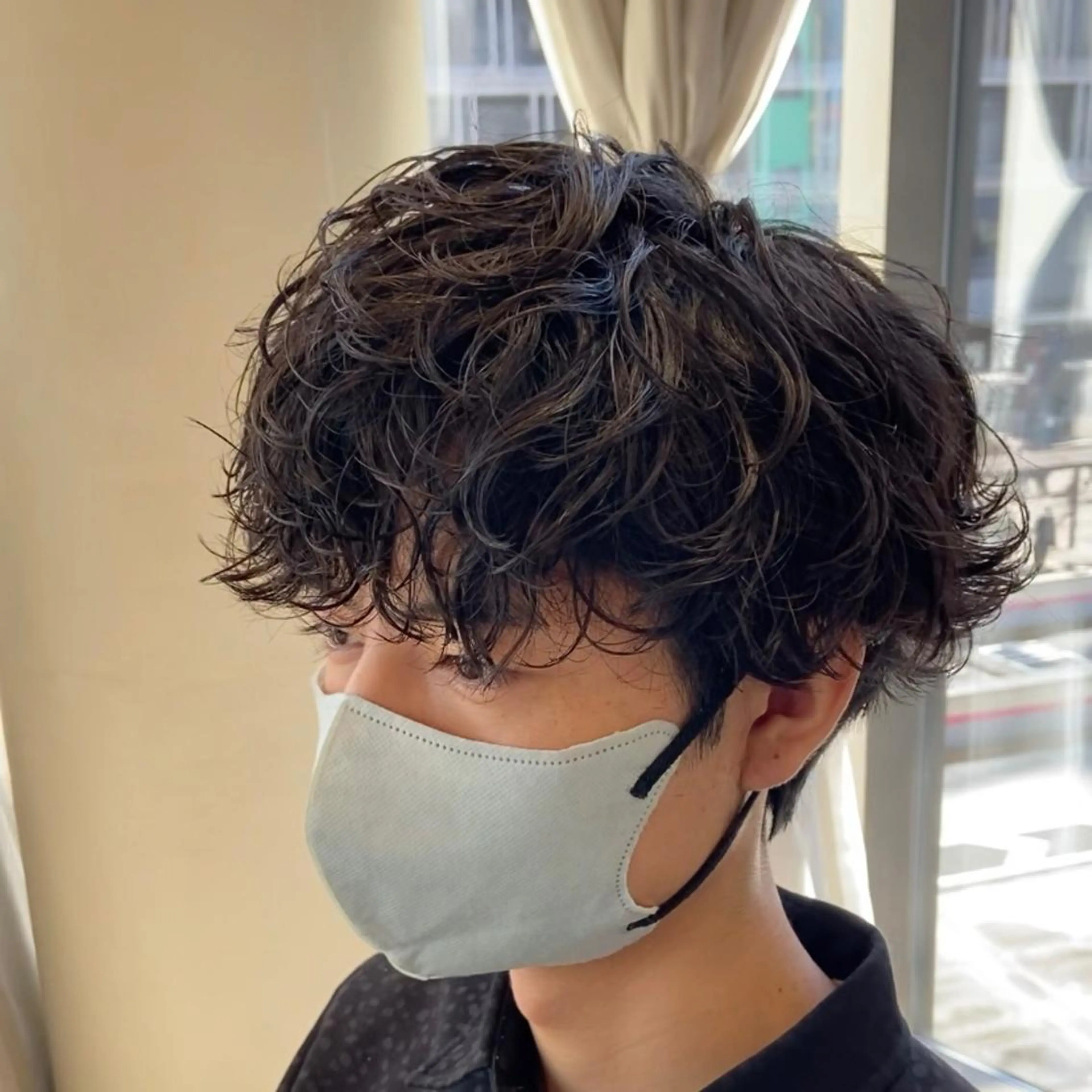 パーマ メンズ メンズパーマ メンズ縮毛矯正 ♠️店長下平隼人のヘアスタイル