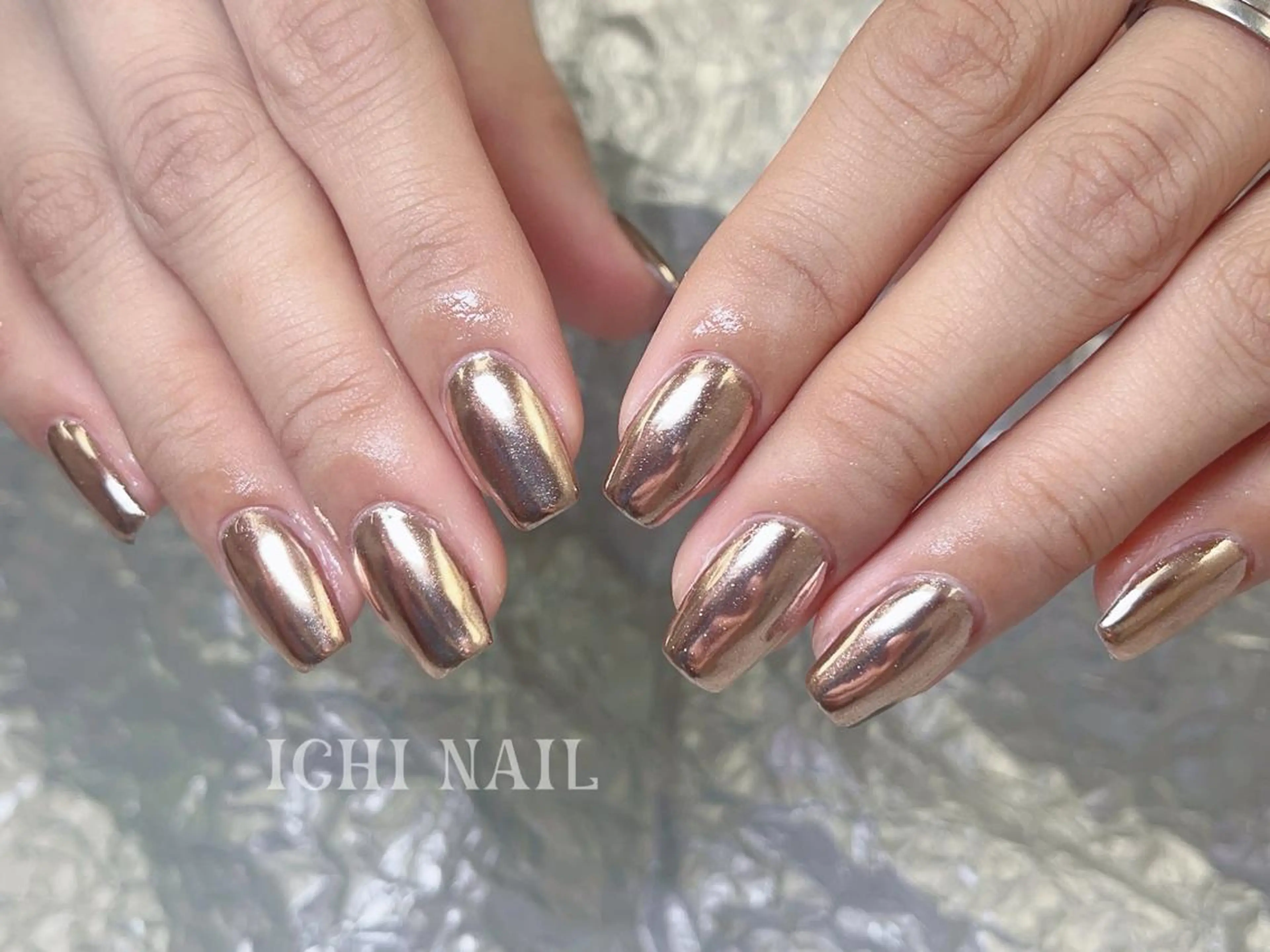 🧊オーロラ/ミラーネイル🧊の写真