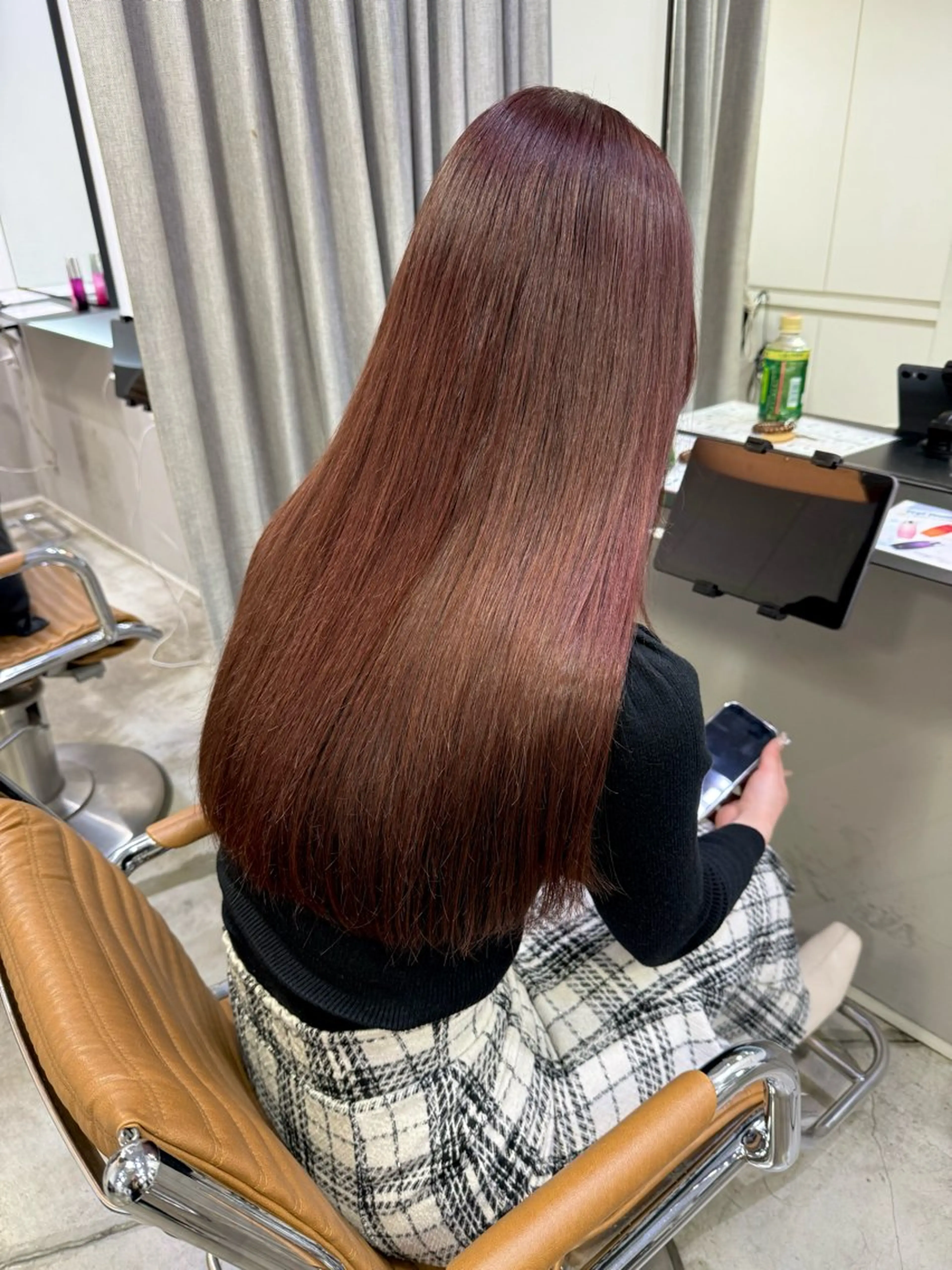 ロング カラー 似合わせ♡レイヤー/ 暖色艶カラー/moeのヘアスタイル