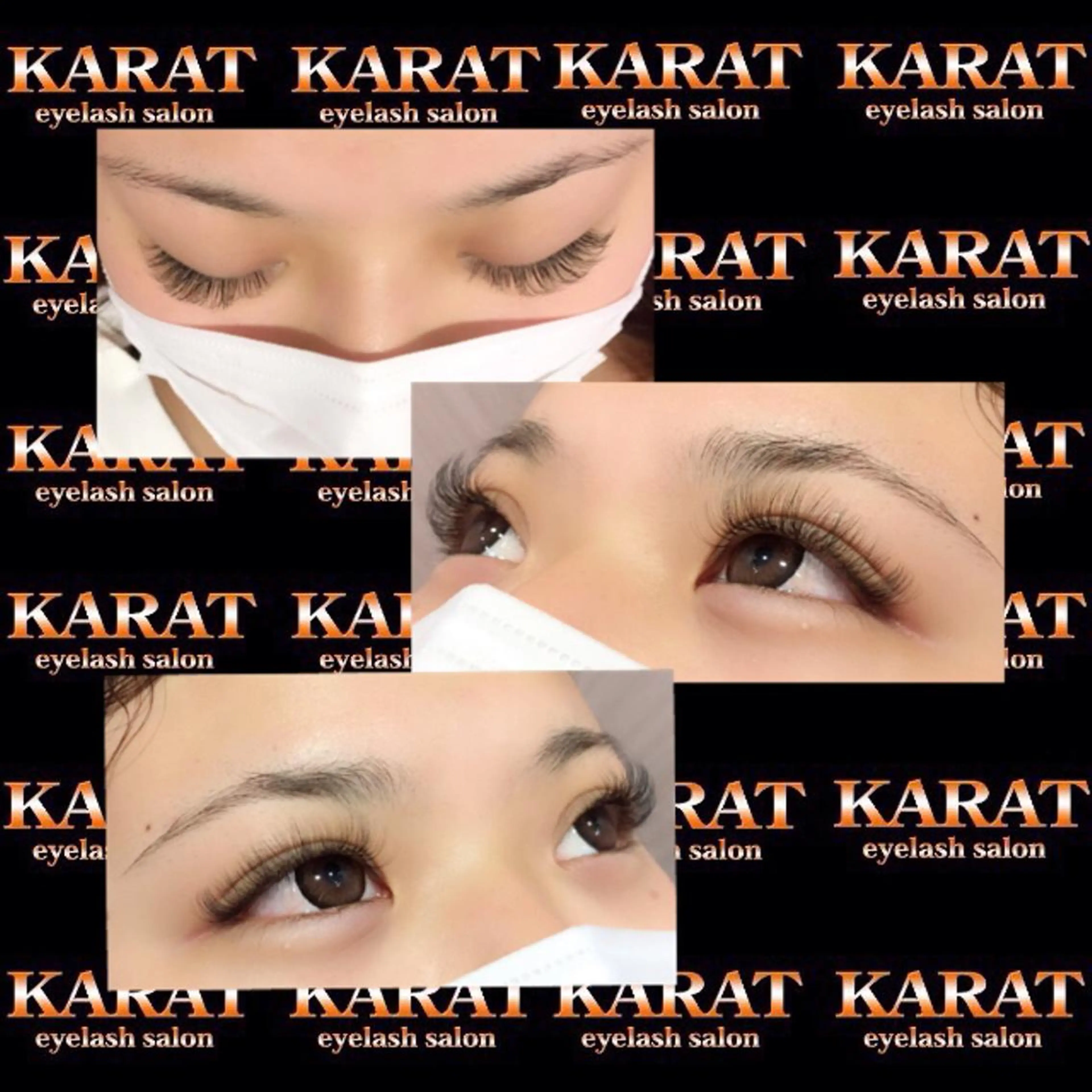 マツエク・マツパ Dカール ボリュームラッシュ ★KAEDE★伊勢崎 【KARAT】のマツエク・マツパデザイン