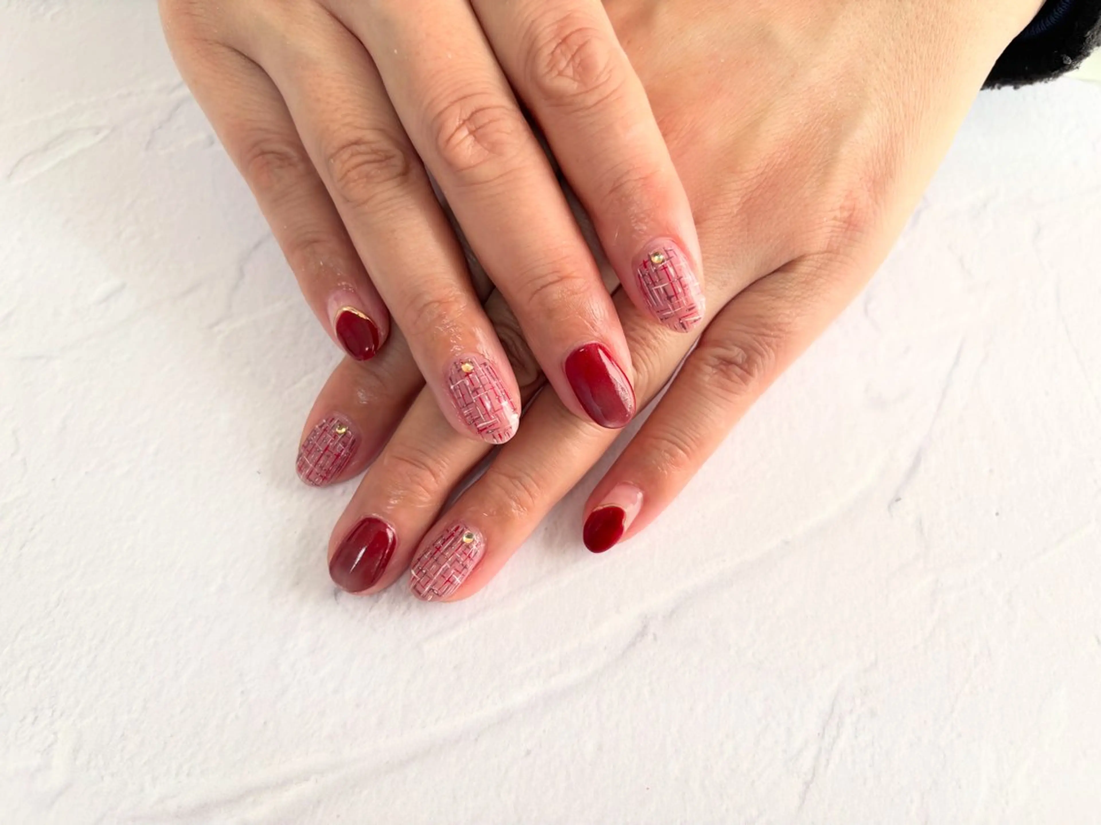 ネイル 愛川町 あんすりうむのネイルデザイン