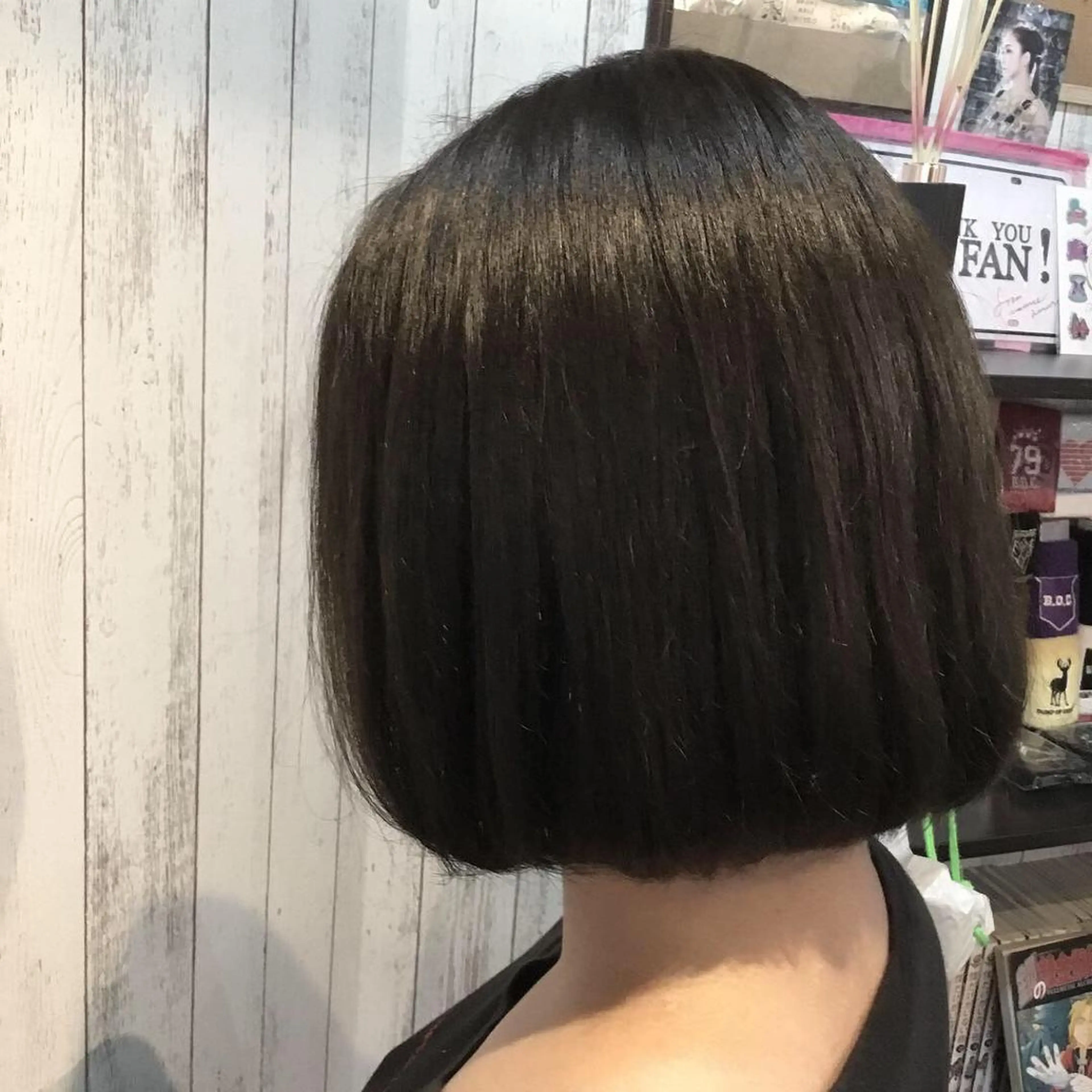 ミディアム カラー パーマ 金崎 新吾のヘアスタイル