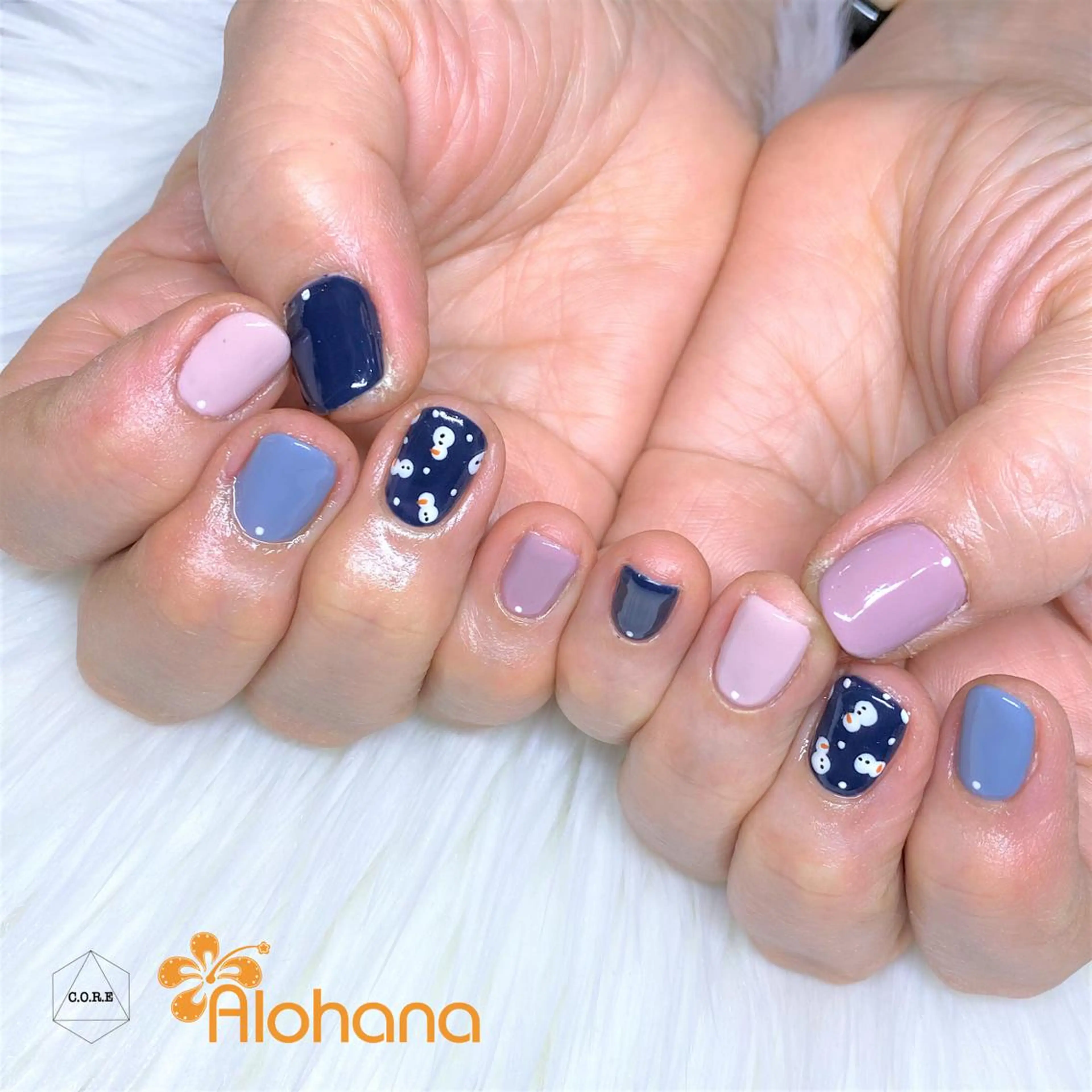 ネイル ハンドネイル Alohana Minaのネイルデザイン