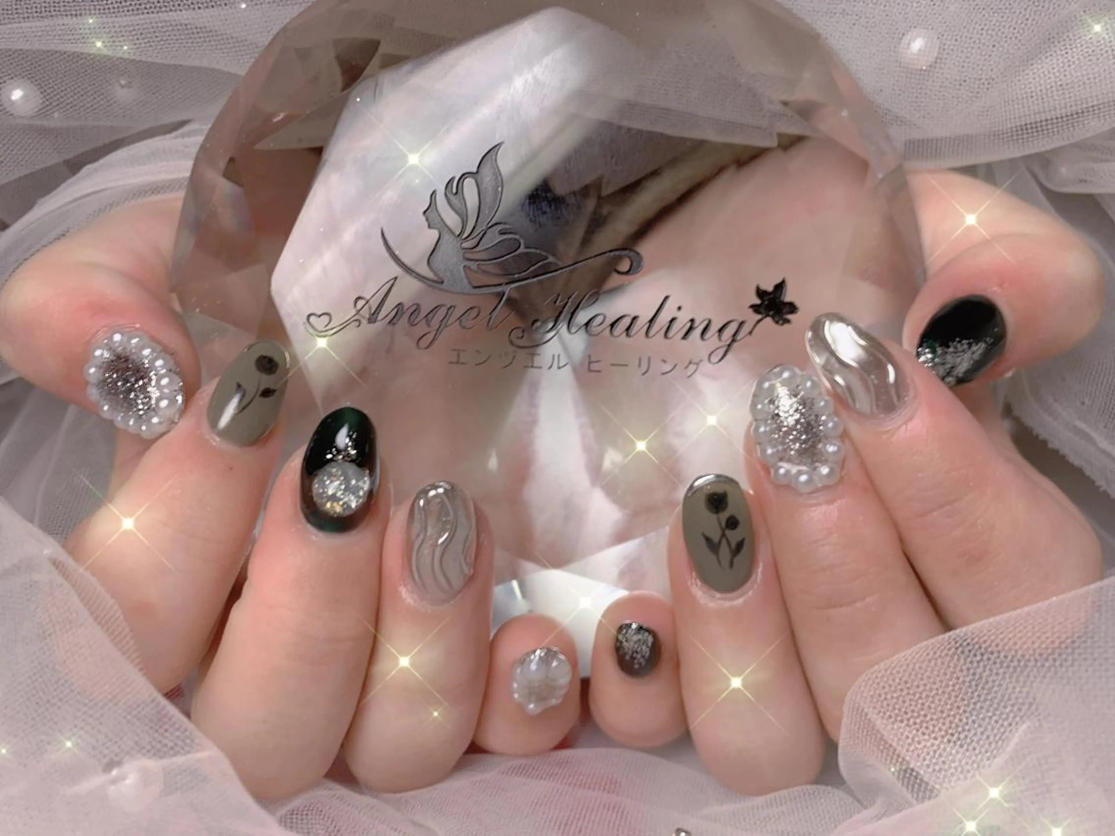 ネイル エンジェル ヒーリング 矢場町店のネイルデザイン
