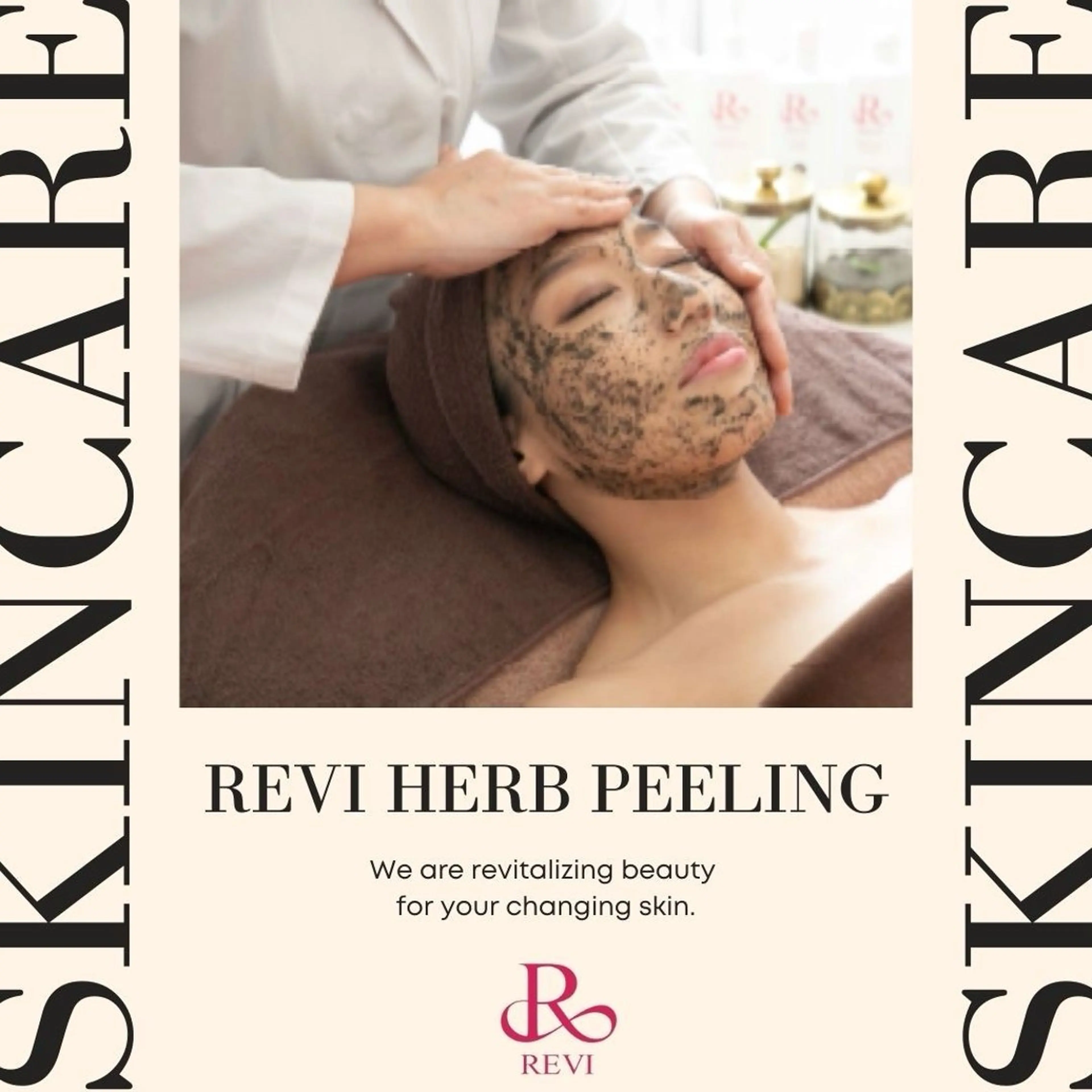 【何度でも♪】ニキビケア・毛穴ケア　REVIハーブピーリング1g/1g特典付き¥5,600 ⭐︎メンズOK！の写真