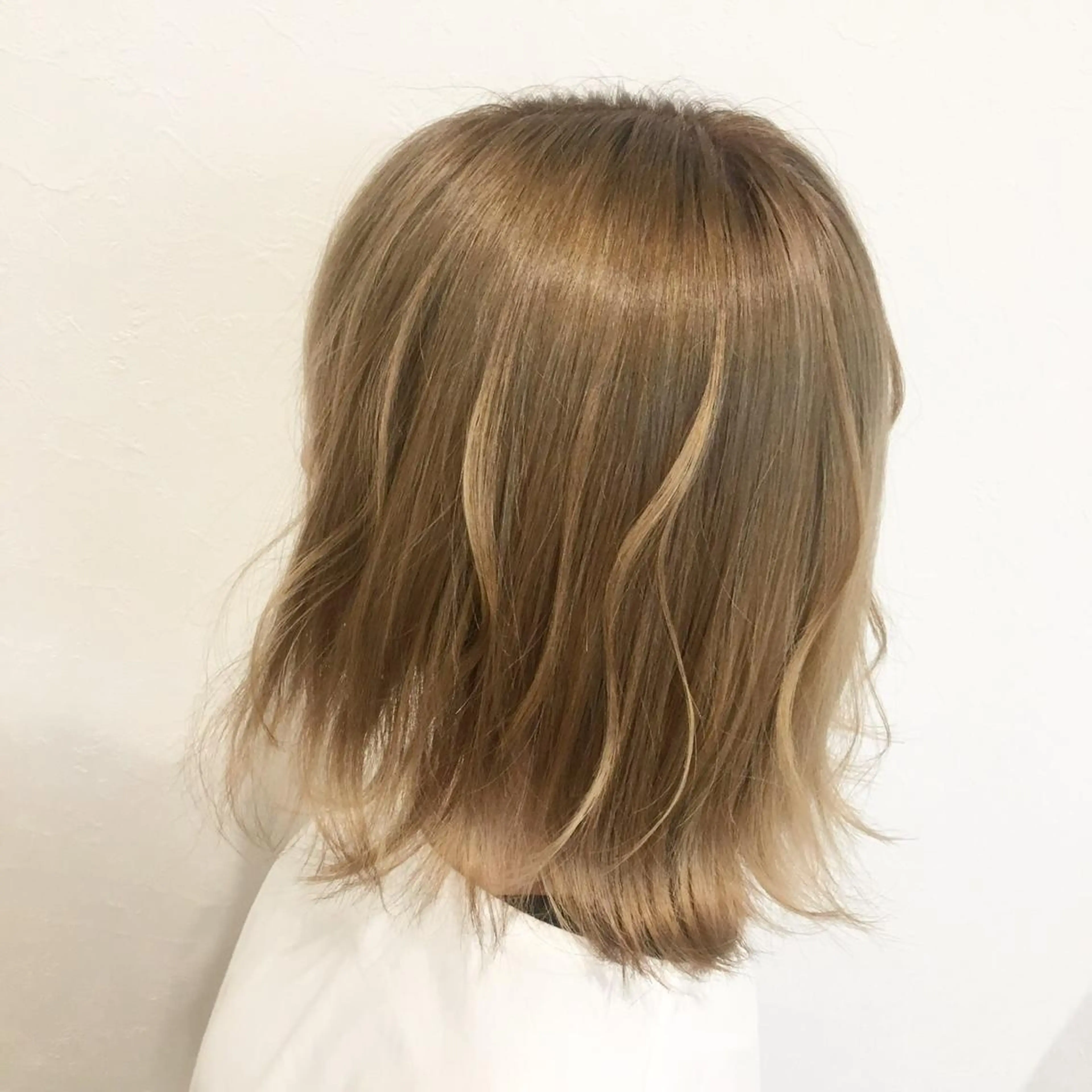 ミディアム カラー 無料カットモデル募集 BLINK京橋店のヘアスタイル