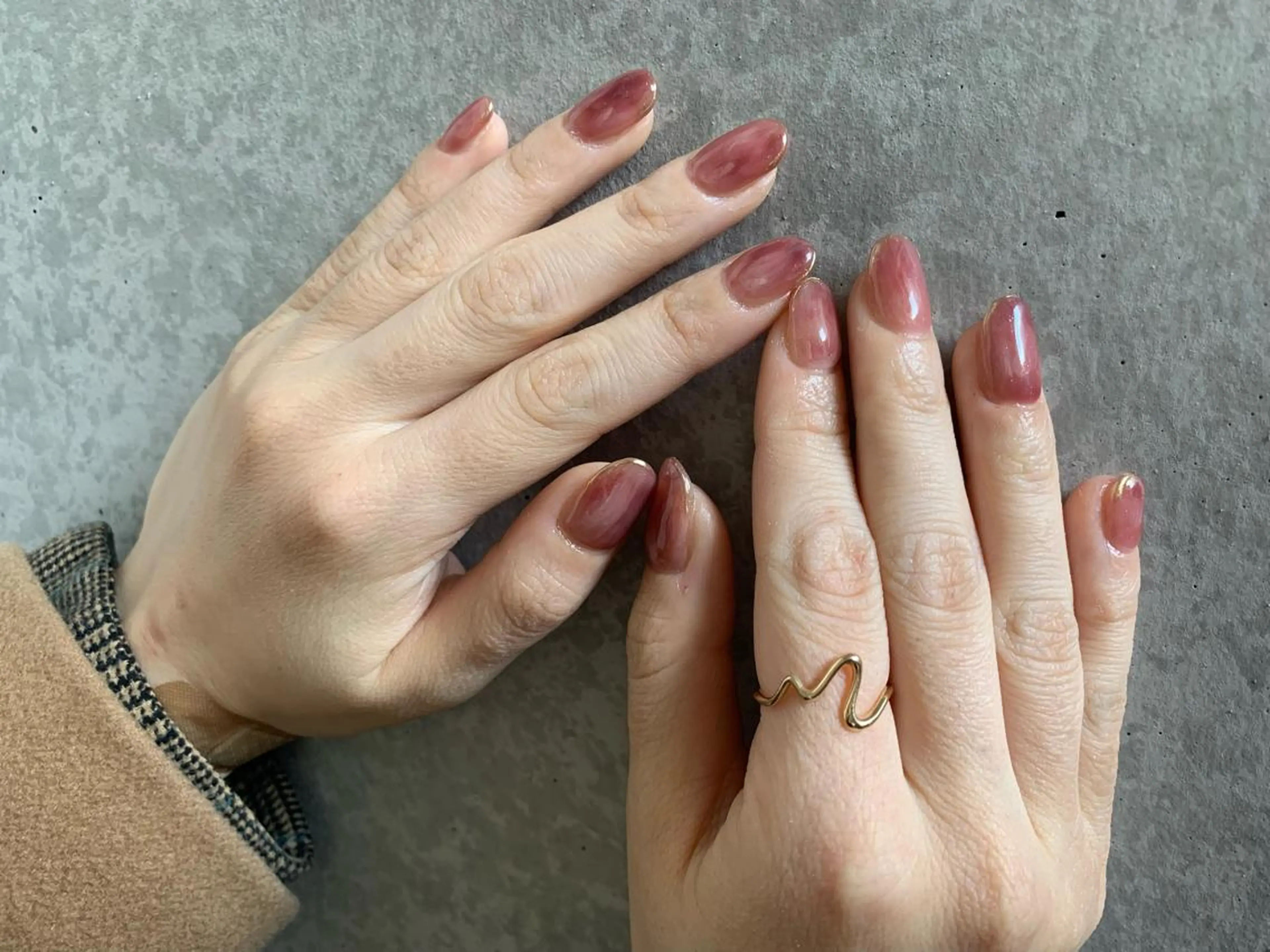 ネイル 持ち込み マキノ ユイのネイルデザイン