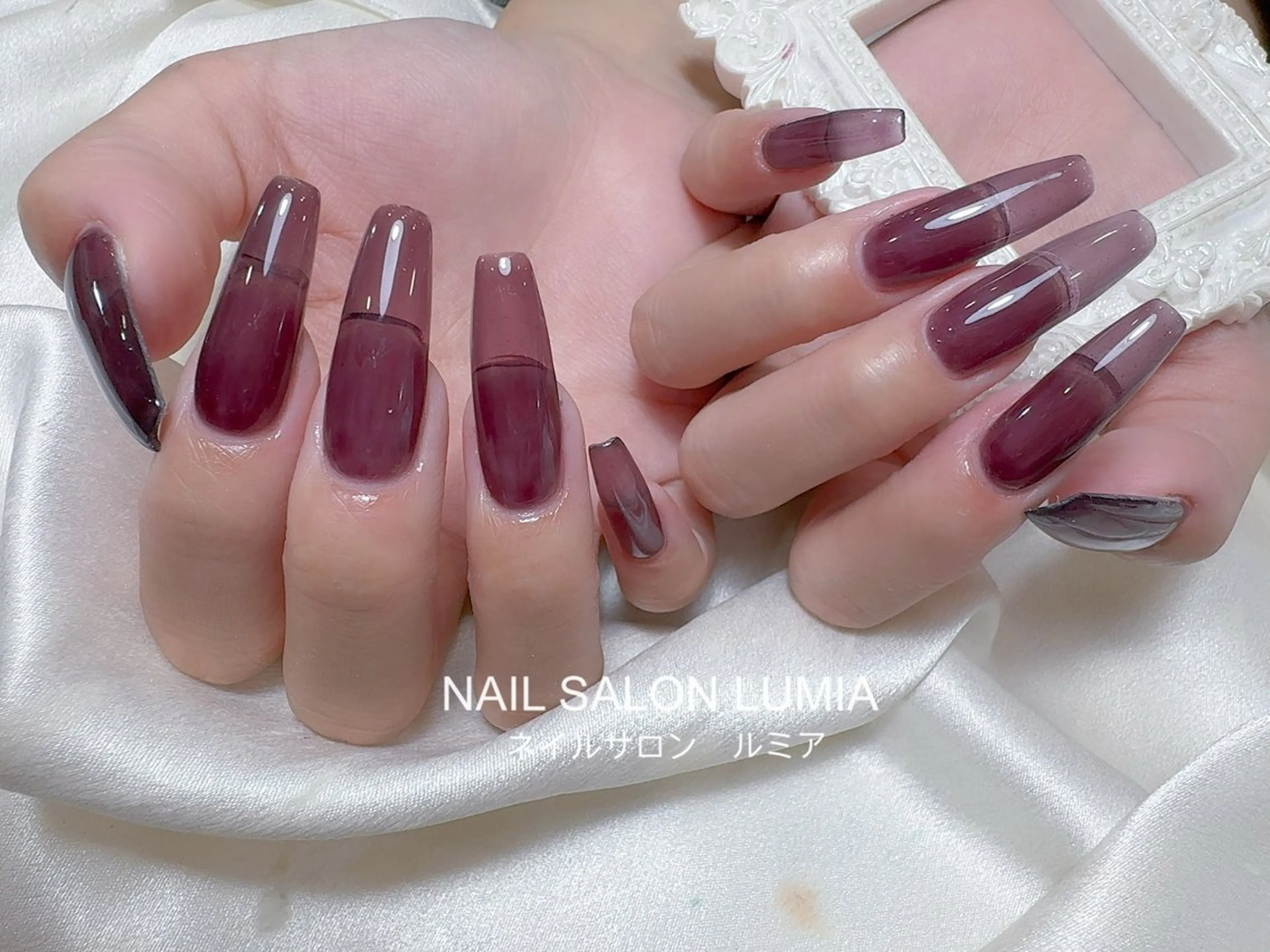 ネイル ハンドネイル ネイルサロン ルミア Lumia 店長のネイルデザイン
