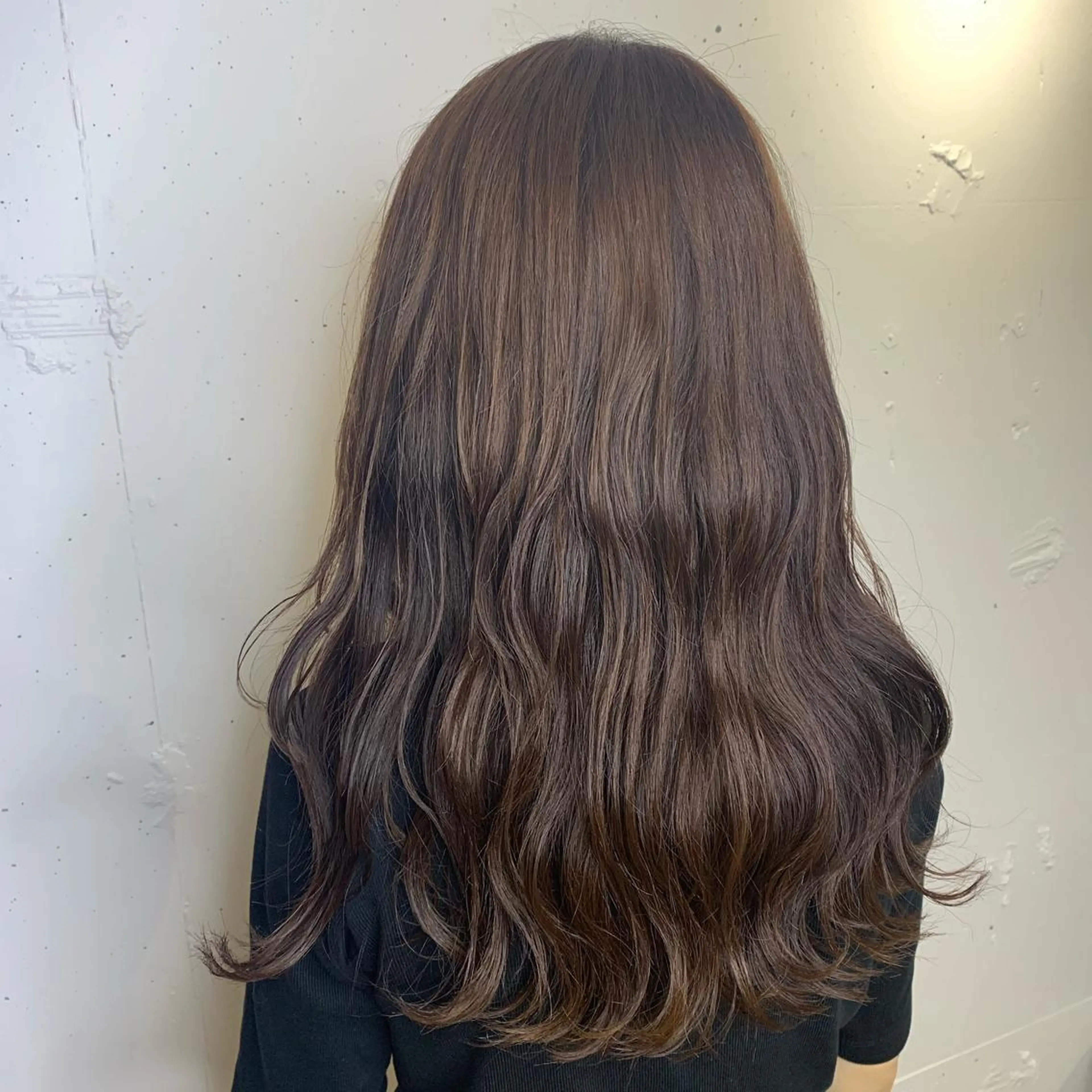 ロング カラー ラベンダーカラー raika .のヘアスタイル