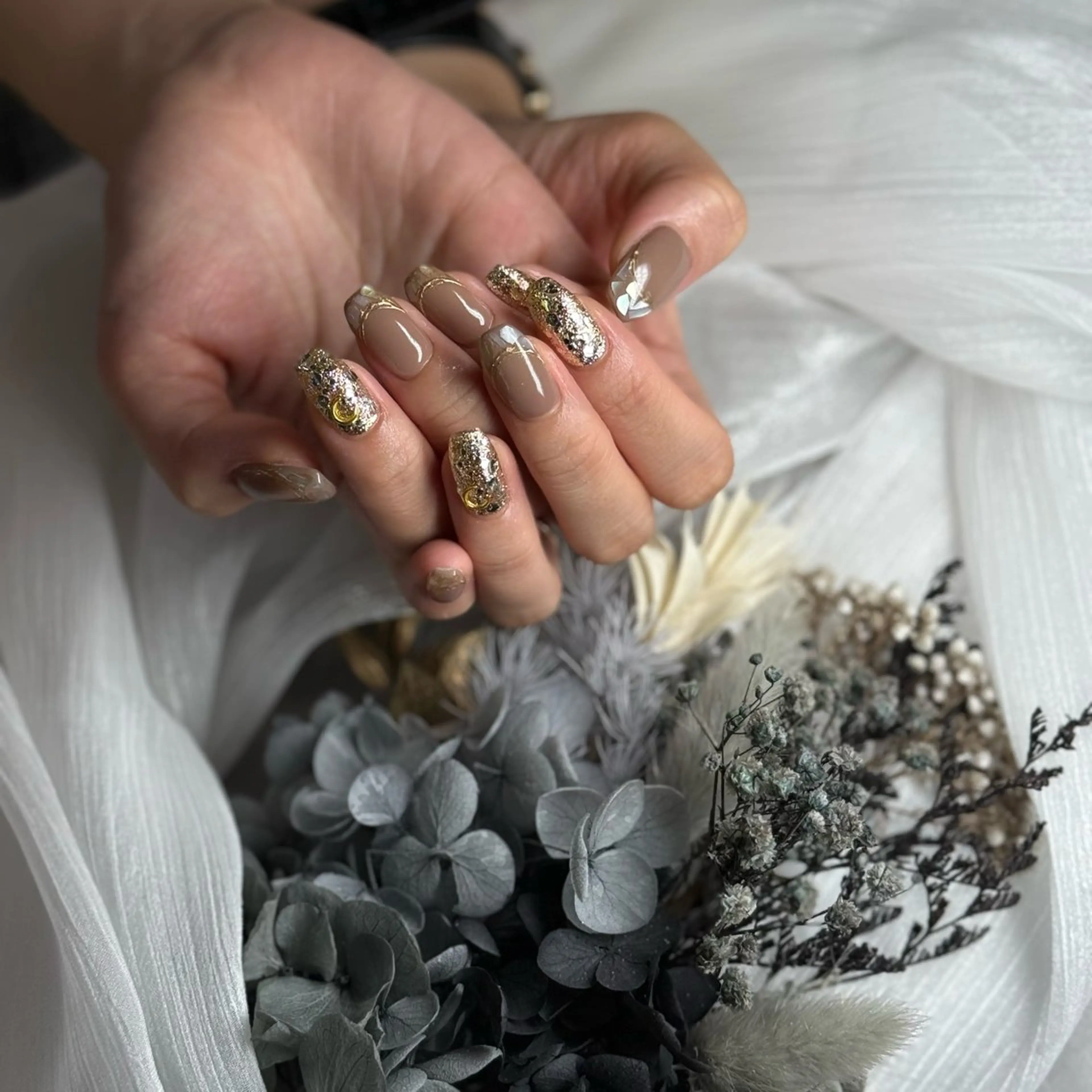 ネイル フレンチネイル ネイルサロン チュルのネイルデザイン