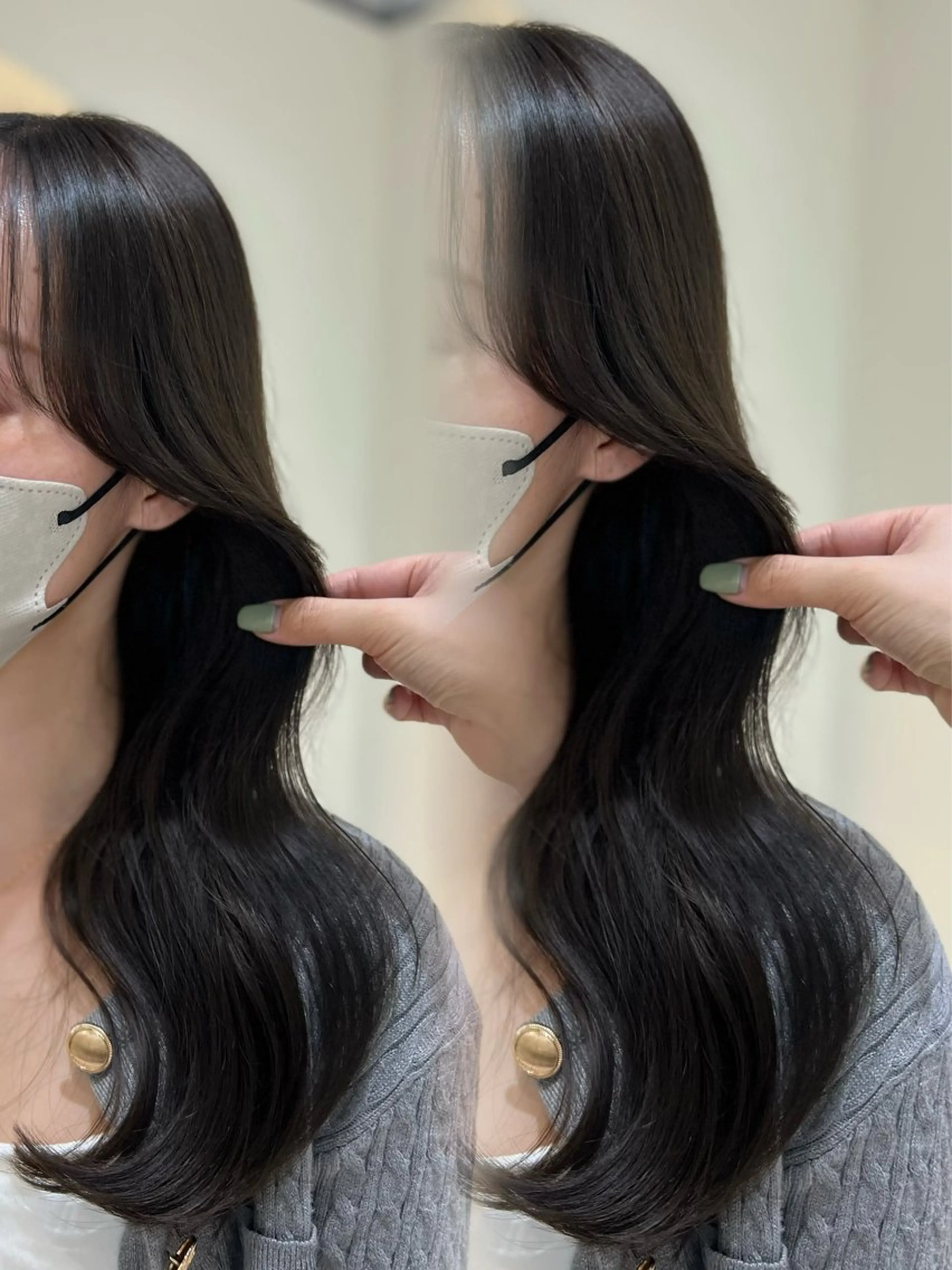 ロング カラー Zina aimiのヘアスタイル