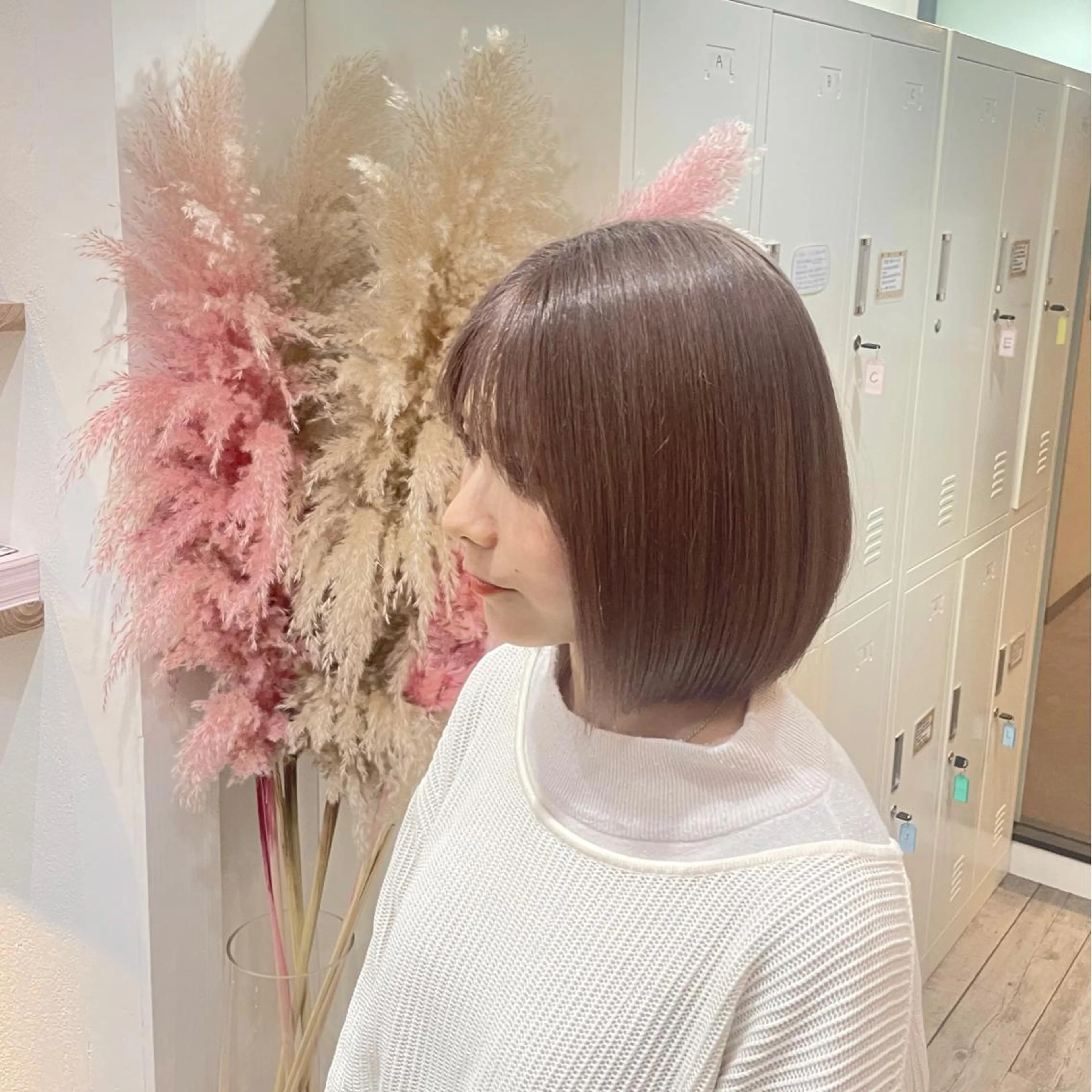 ミディアム カット ヘアカラー Selene 難波店　HIROKIのヘアスタイル