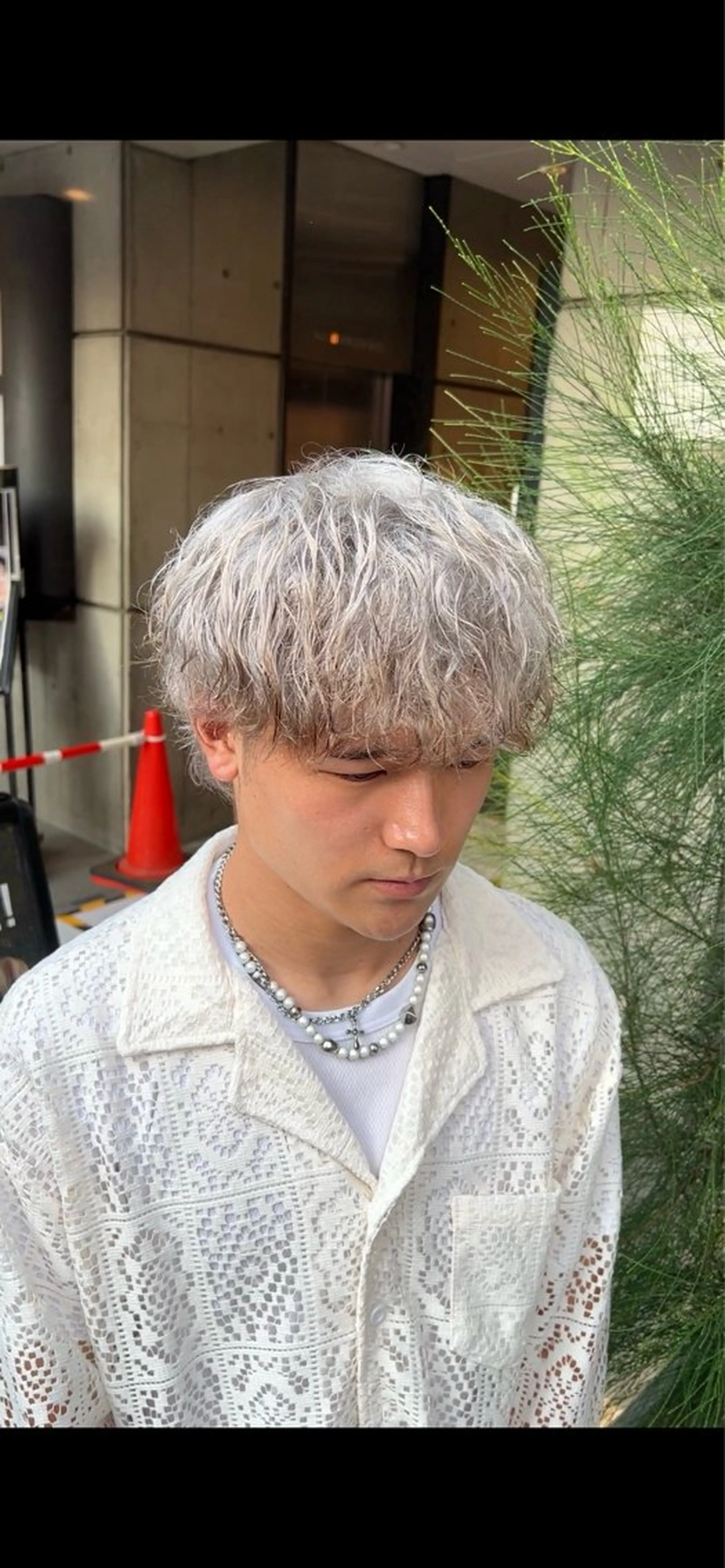 カラー パーマ メンズ ヘアカラー シャドウパーマ/ ルーズパーマ/メンズのヘアスタイル