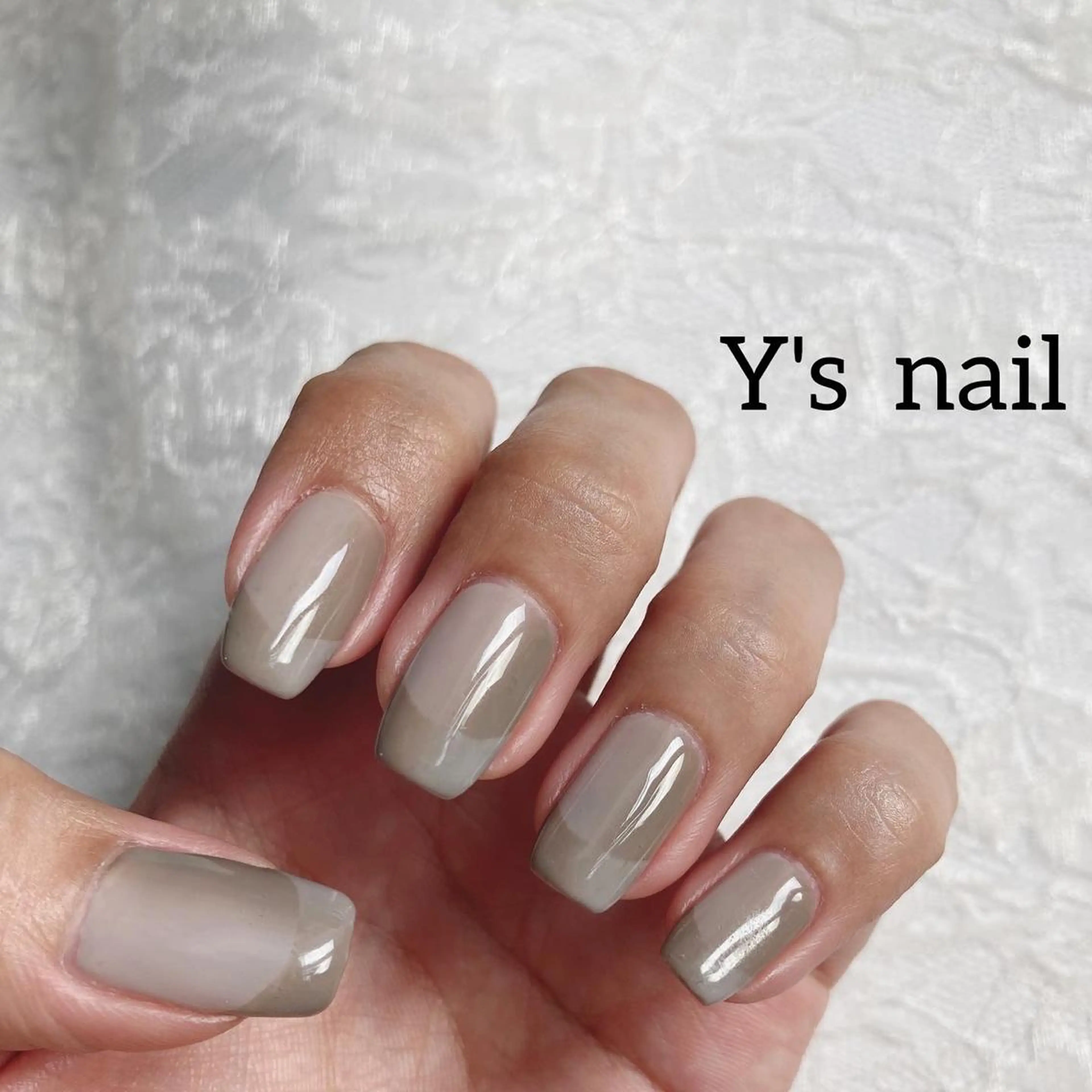 ネイル フレンチネイル オンブレフレンチ 手書きが得意🖌️ Y’s  nailのネイルデザイン