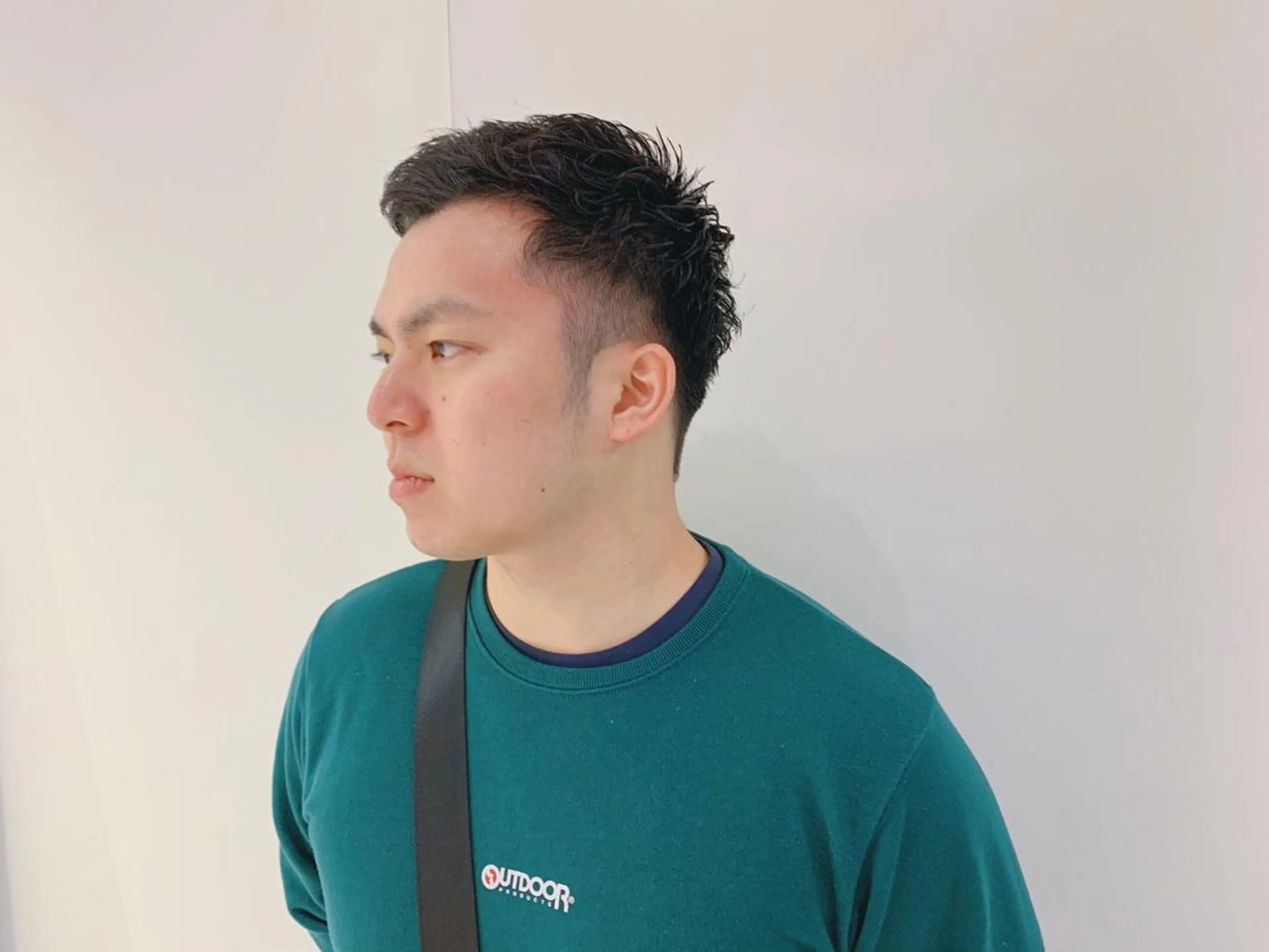 ショート パーマ メンズ カット パーマ トリートメント タカハシ ハヤトのヘアスタイル