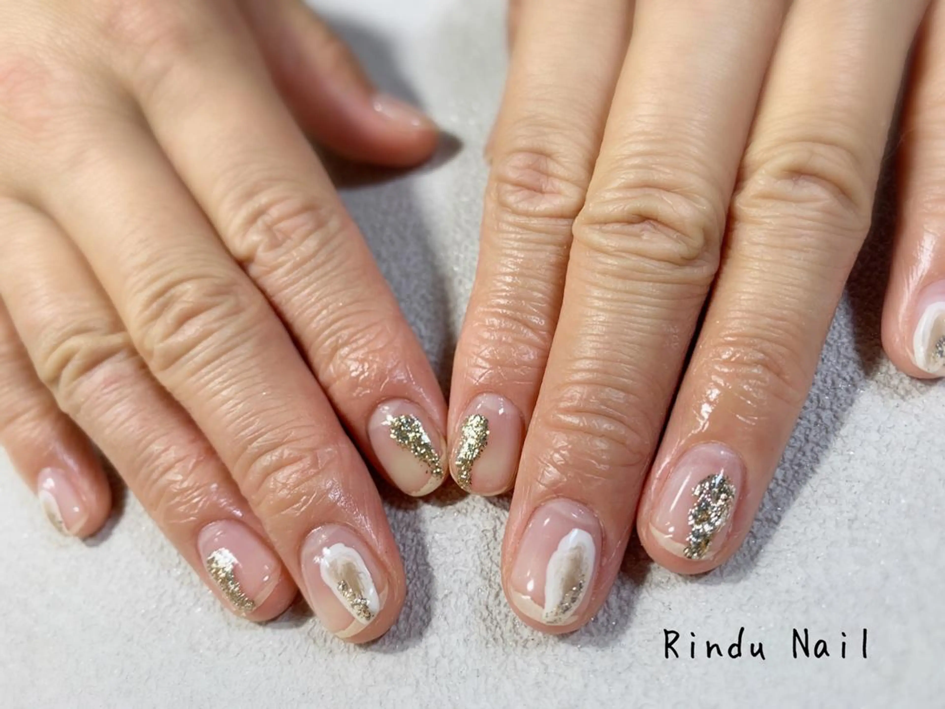 ネイル クリアネイル Rindu Nail 名駅miniのネイルデザイン