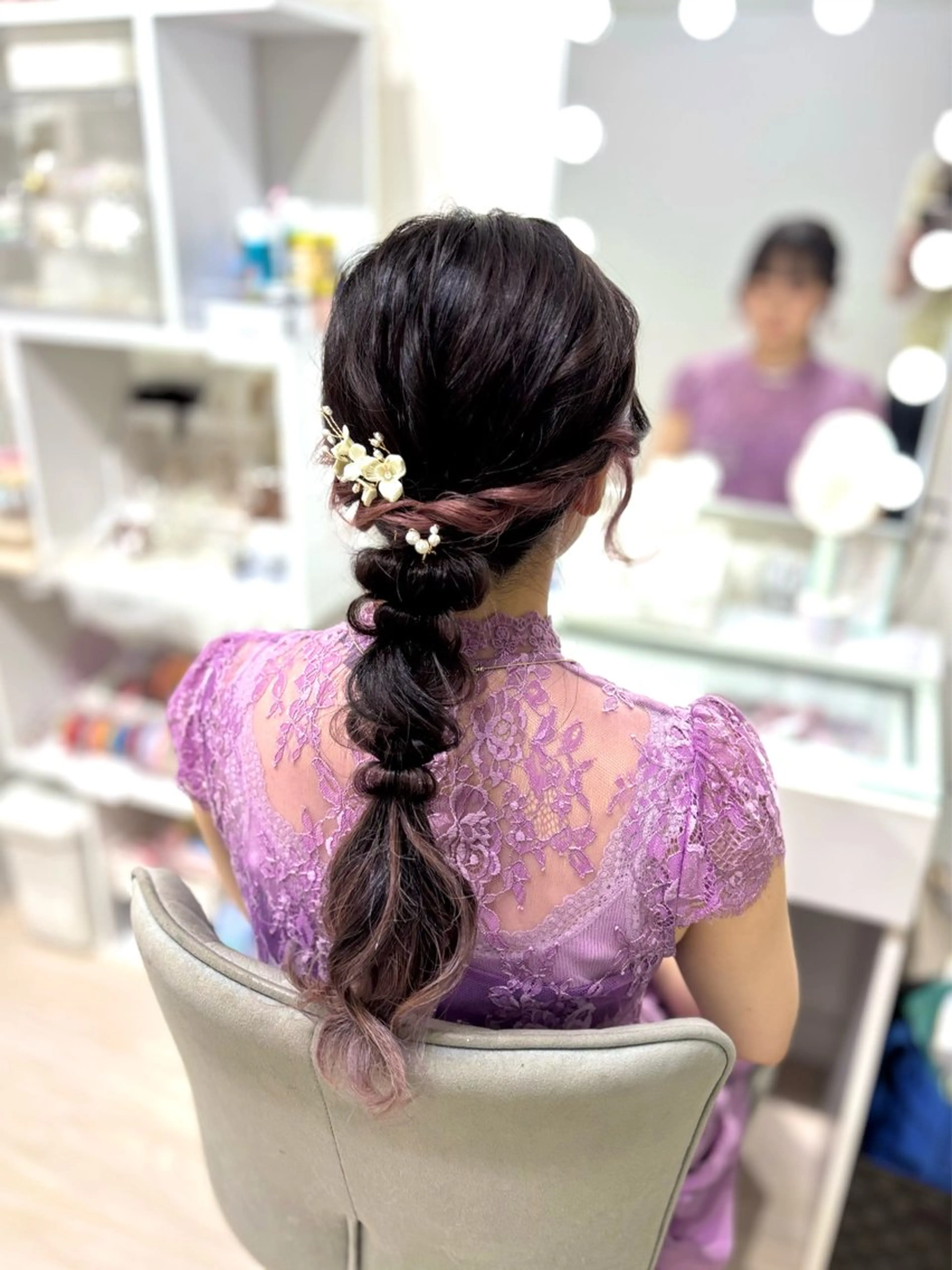 ヘアアレンジ 植木 萌恵のヘアスタイル