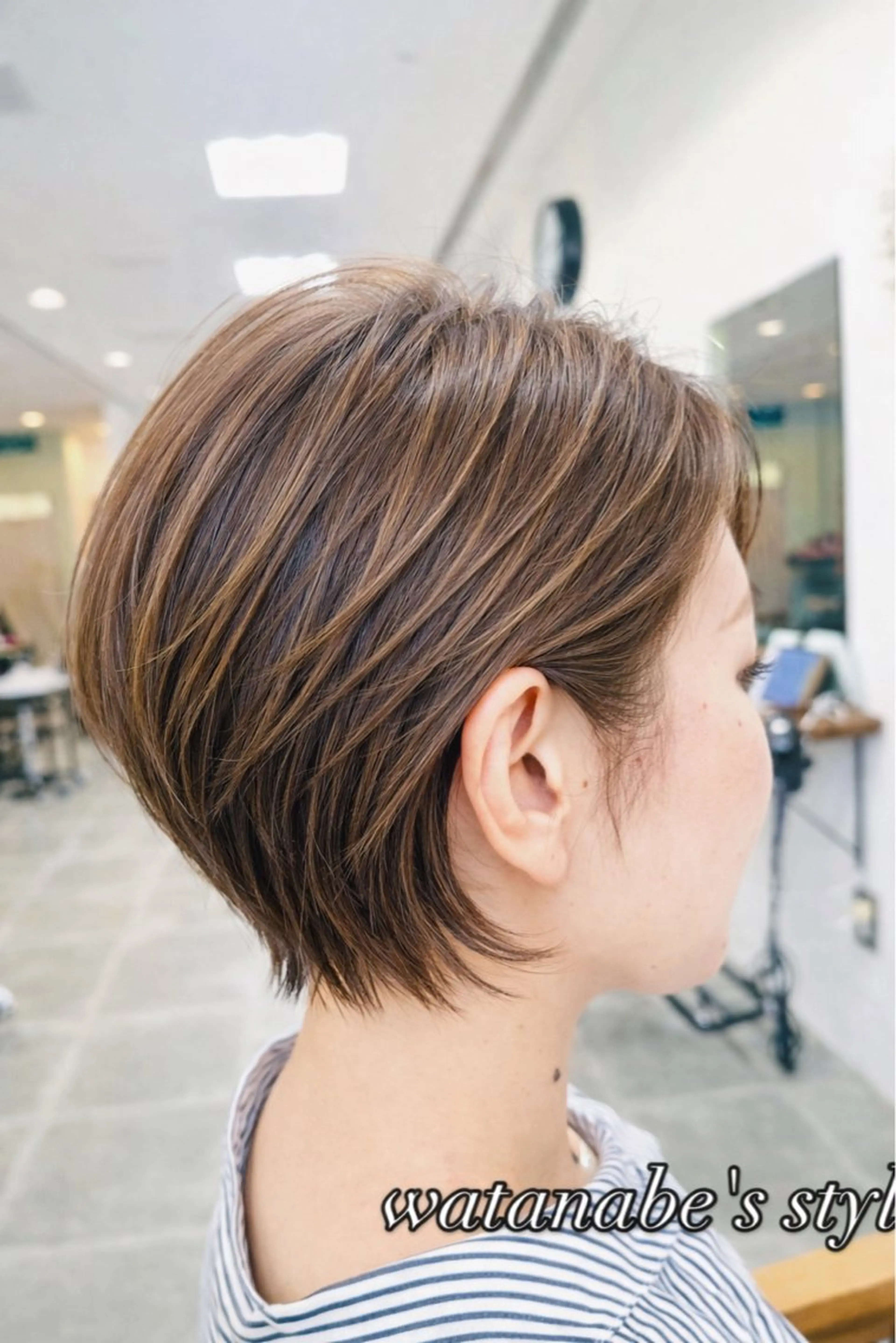 ショート 渡邉 顕幸のヘアスタイル