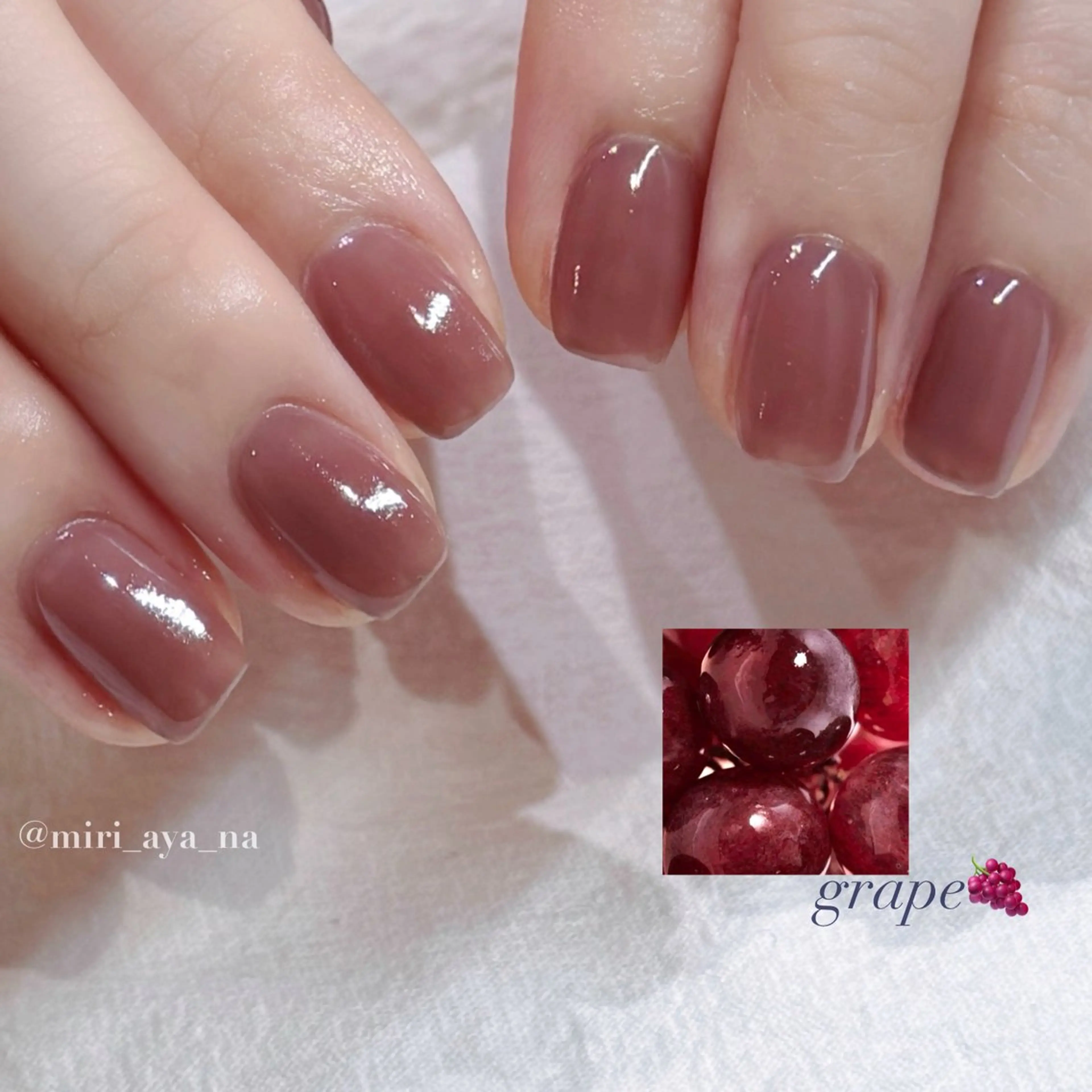 ネイル 新宿代々木/キレイめ ちゅるん/miriのネイルデザイン