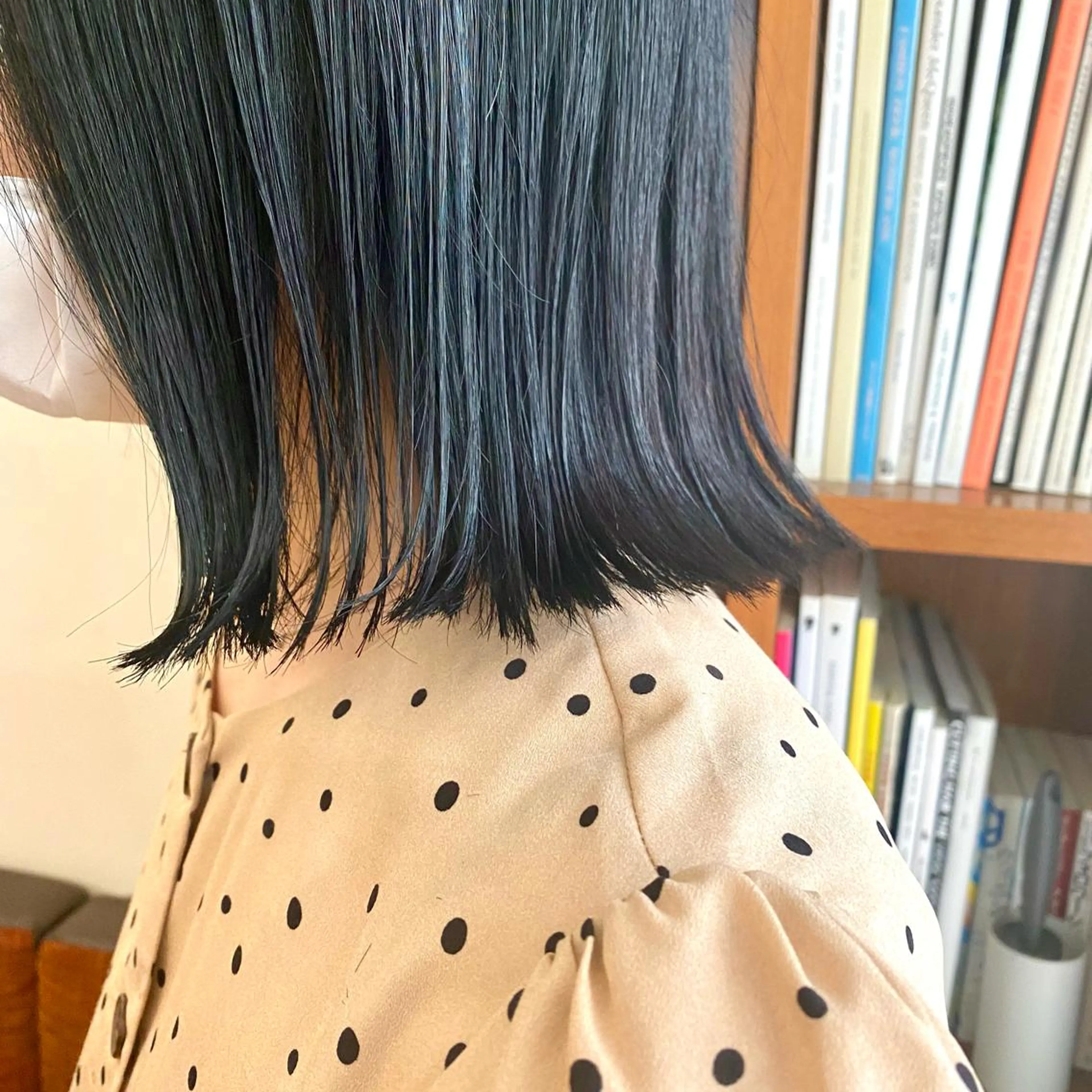 ミディアム カラー 似合わせレイヤー/ ニュアンスパーマ高倉のヘアスタイル